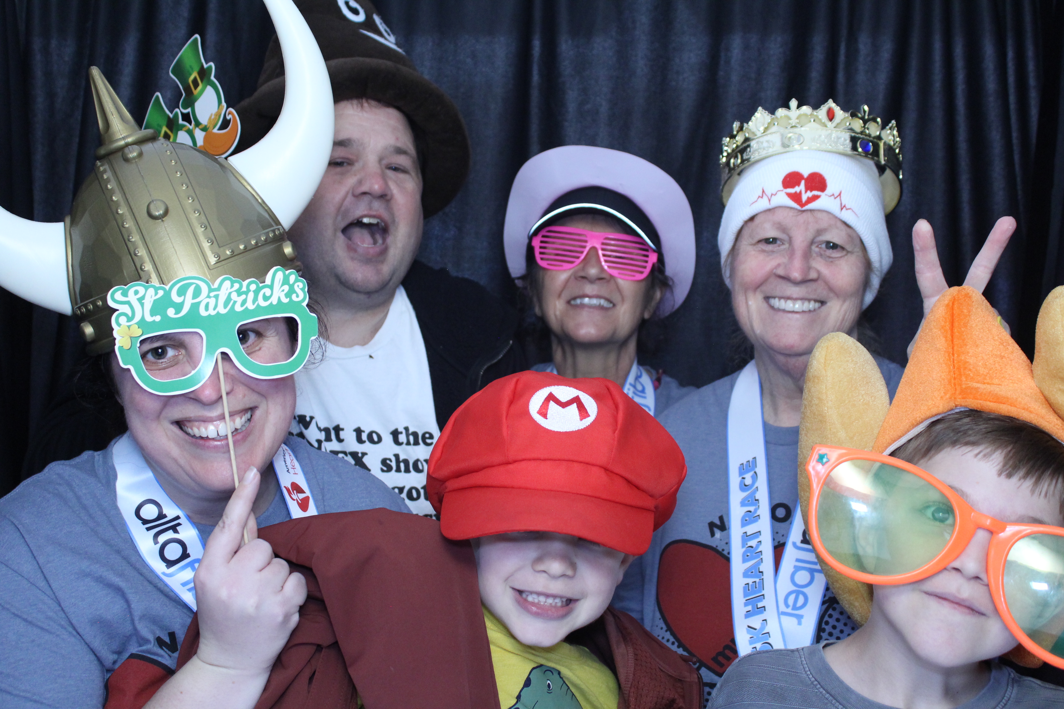 Booth at the AHA Heart Mini 2025 | View more photos from the event at gallery.photoboothcincy.com/u/PhotoBoothCincy/Booth-at-the-AHA-Heart-Mini-2025