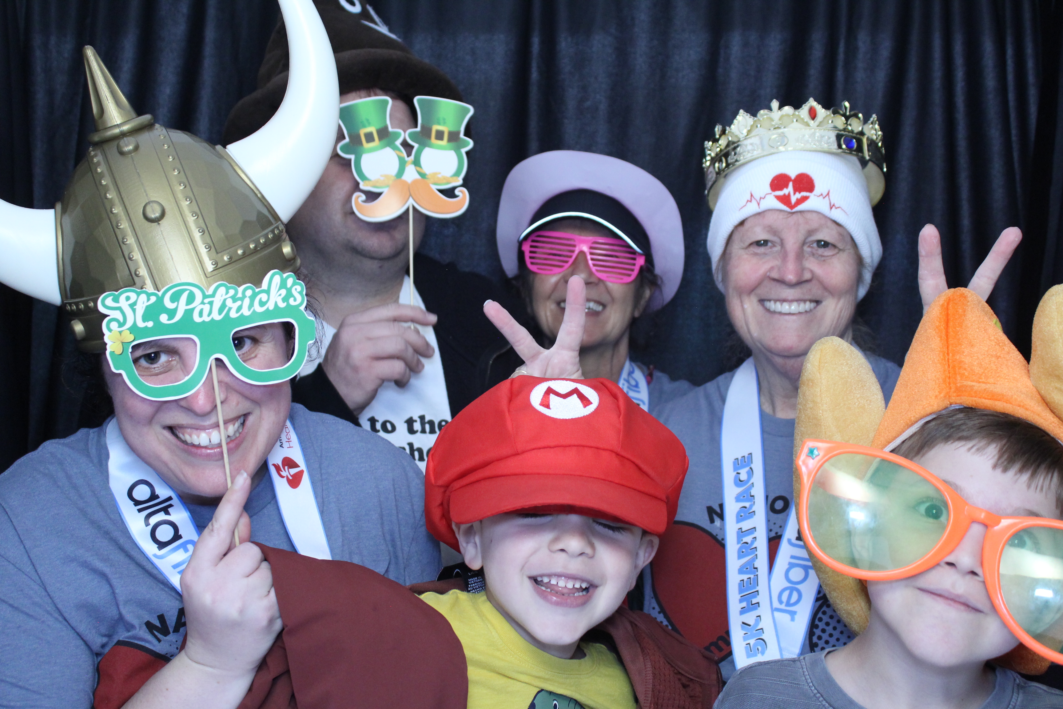Booth at the AHA Heart Mini 2025 | View more photos from the event at gallery.photoboothcincy.com/u/PhotoBoothCincy/Booth-at-the-AHA-Heart-Mini-2025