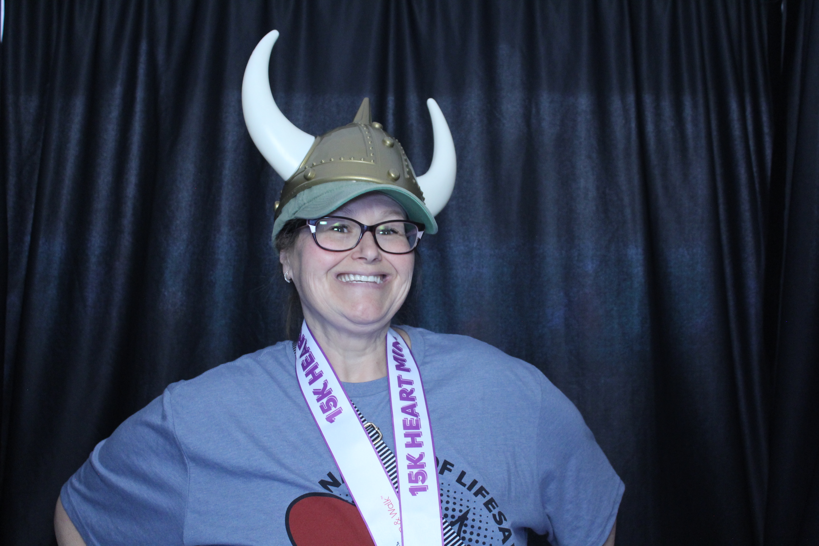 Booth at the AHA Heart Mini 2025 | View more photos from the event at gallery.photoboothcincy.com/u/PhotoBoothCincy/Booth-at-the-AHA-Heart-Mini-2025