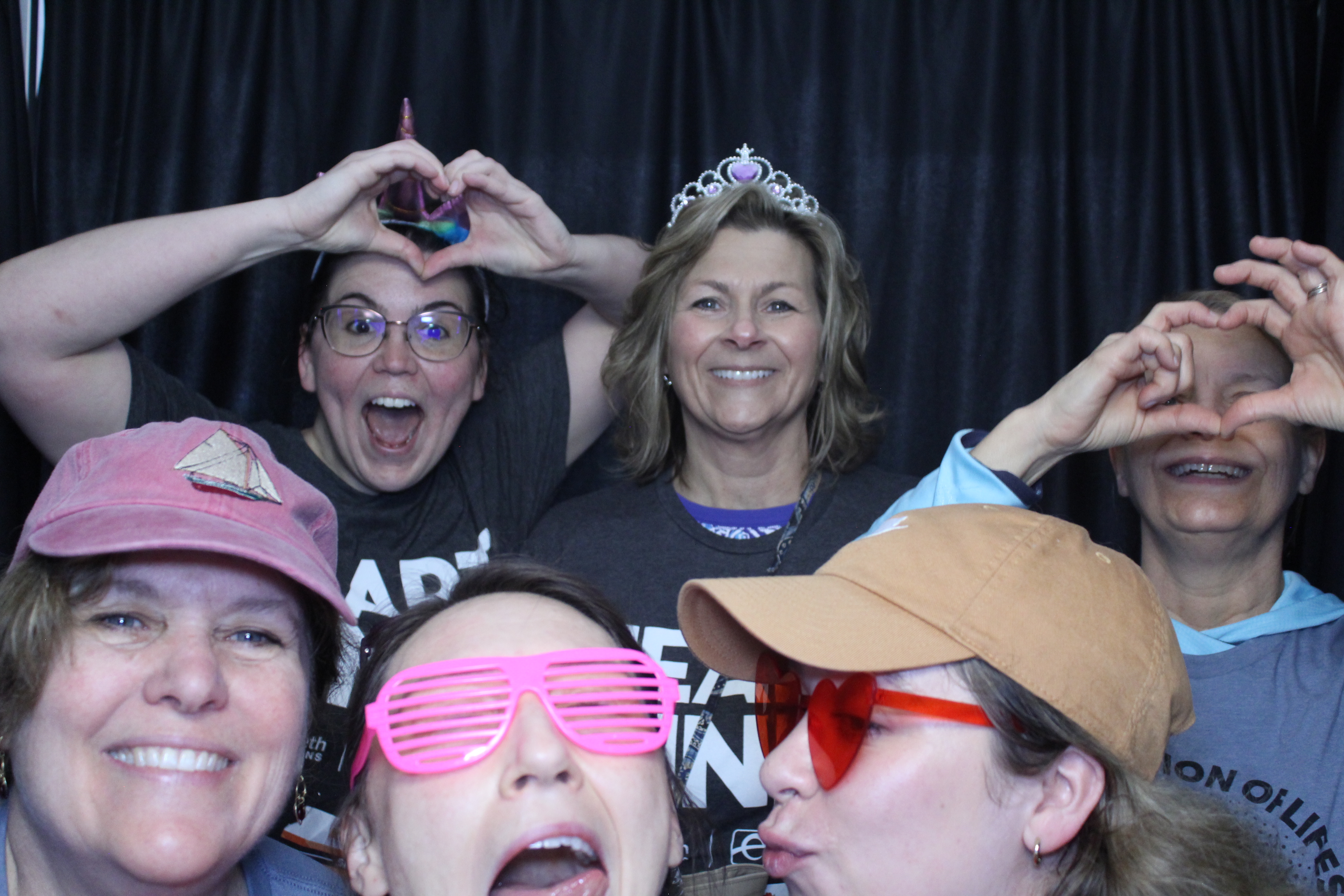 Booth at the AHA Heart Mini 2025 | View more photos from the event at gallery.photoboothcincy.com/u/PhotoBoothCincy/Booth-at-the-AHA-Heart-Mini-2025