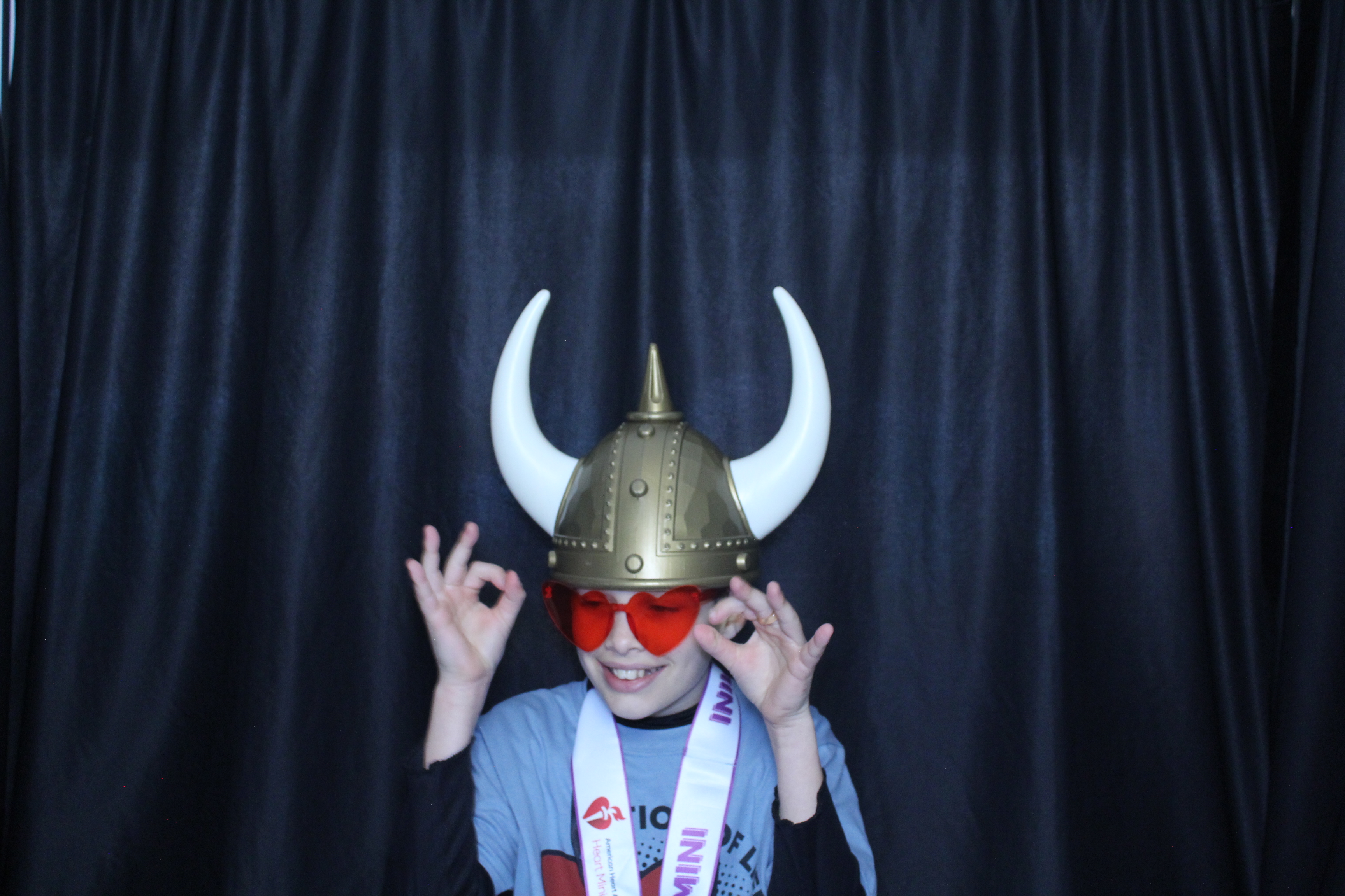 Booth at the AHA Heart Mini 2025 | View more photos from the event at gallery.photoboothcincy.com/u/PhotoBoothCincy/Booth-at-the-AHA-Heart-Mini-2025
