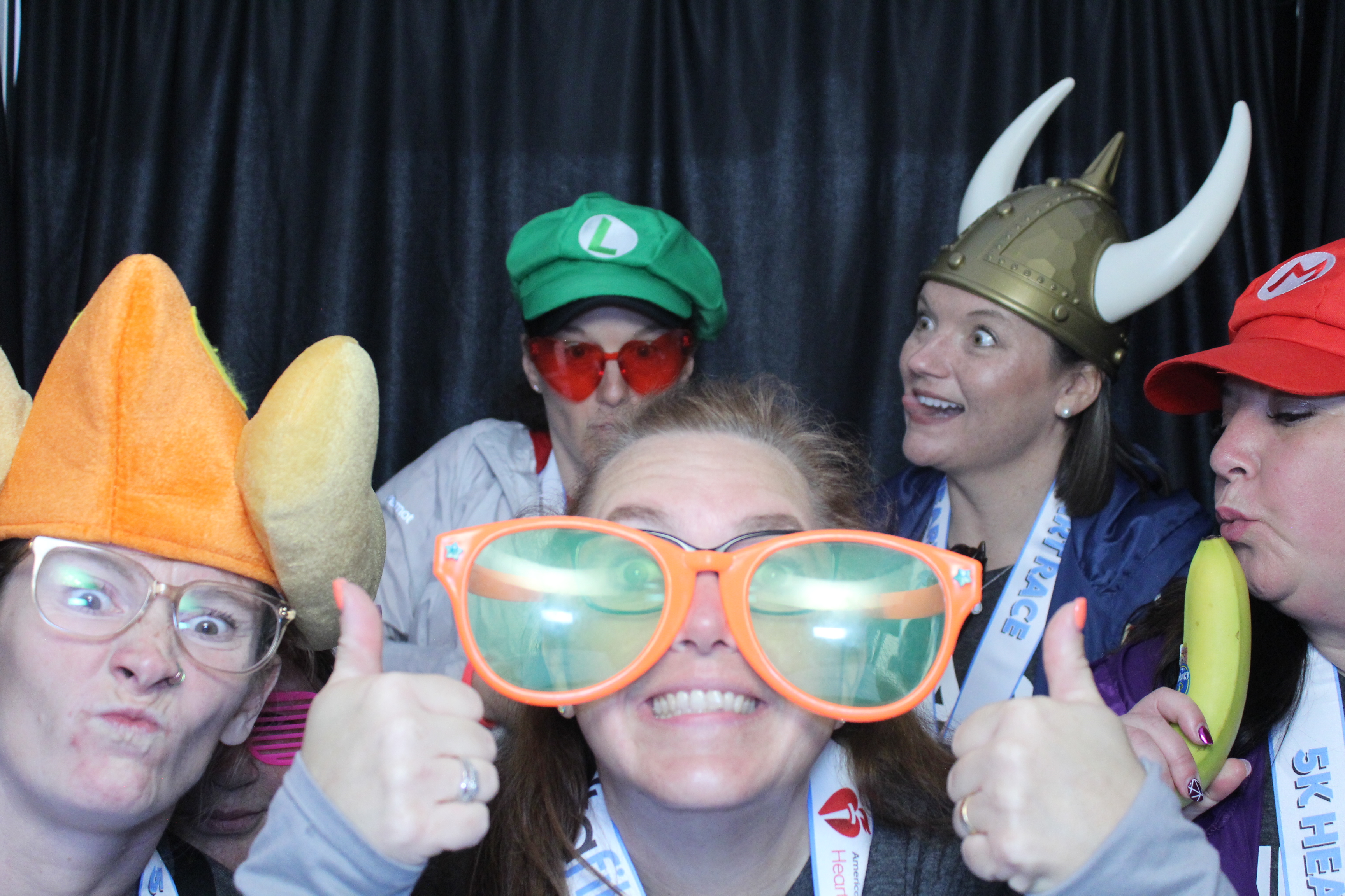 Booth at the AHA Heart Mini 2025 | View more photos from the event at gallery.photoboothcincy.com/u/PhotoBoothCincy/Booth-at-the-AHA-Heart-Mini-2025