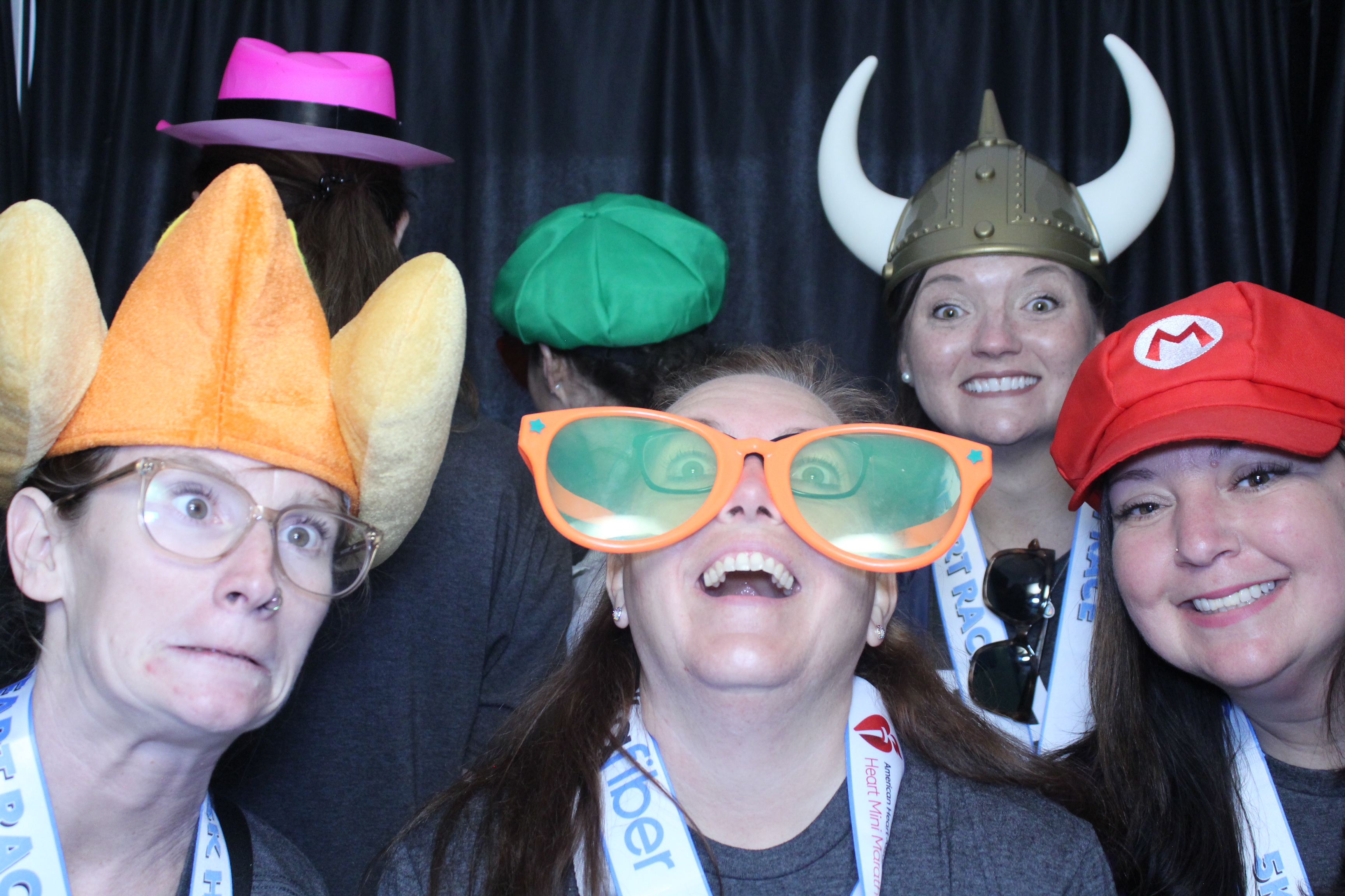 Booth at the AHA Heart Mini 2025 | View more photos from the event at gallery.photoboothcincy.com/u/PhotoBoothCincy/Booth-at-the-AHA-Heart-Mini-2025