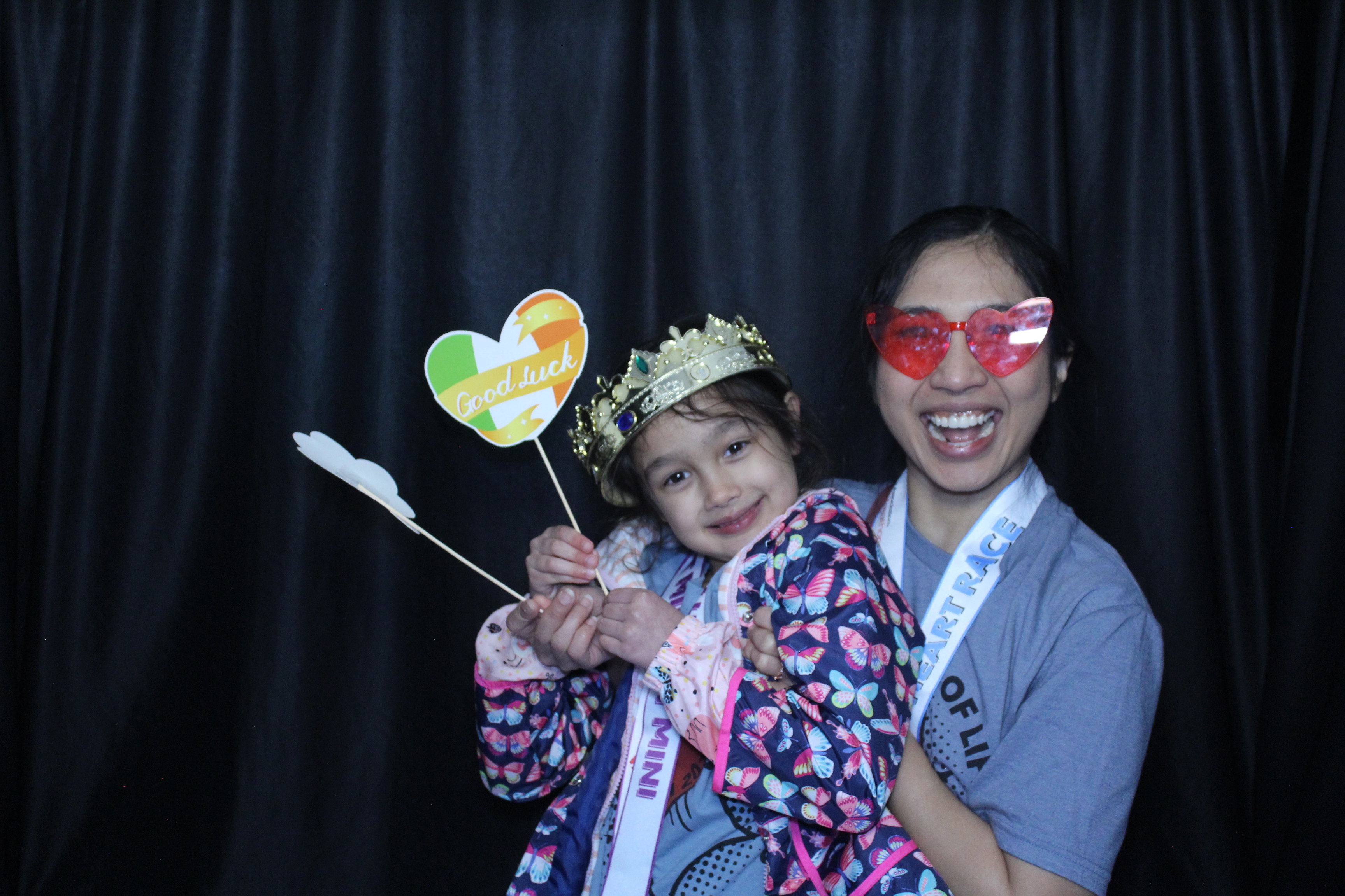 Booth at the AHA Heart Mini 2025 | View more photos from the event at gallery.photoboothcincy.com/u/PhotoBoothCincy/Booth-at-the-AHA-Heart-Mini-2025