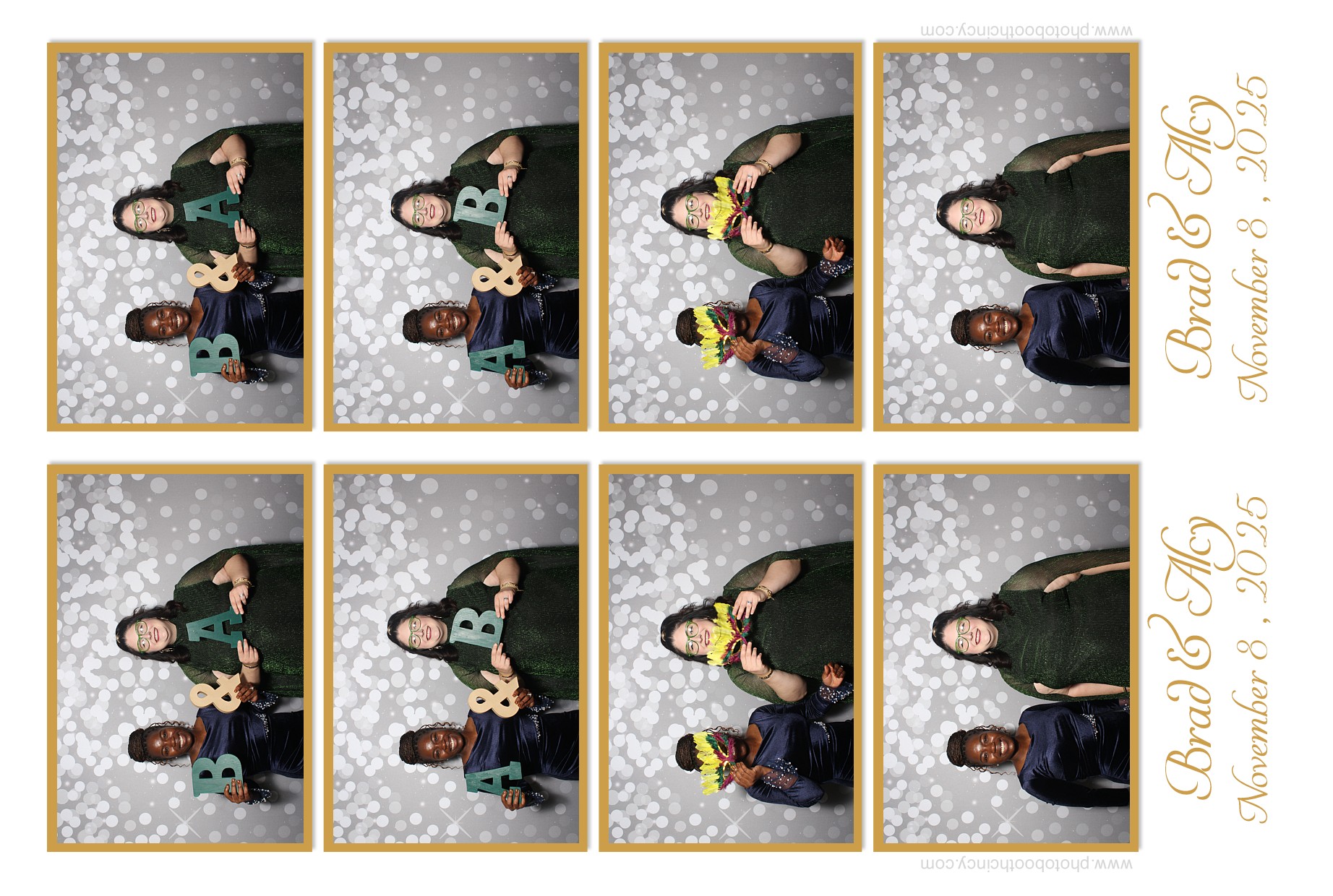 Brad & Alcy | View more photos from the event at gallery.photoboothcincy.com/u/PhotoBoothCincy/Brad-Alcy