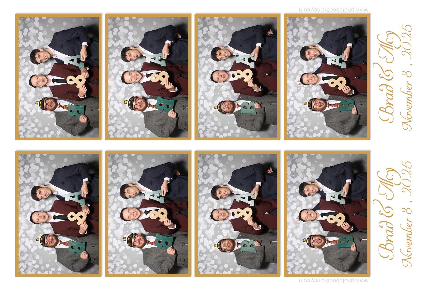 Brad & Alcy | View more photos from the event at gallery.photoboothcincy.com/u/PhotoBoothCincy/Brad-Alcy