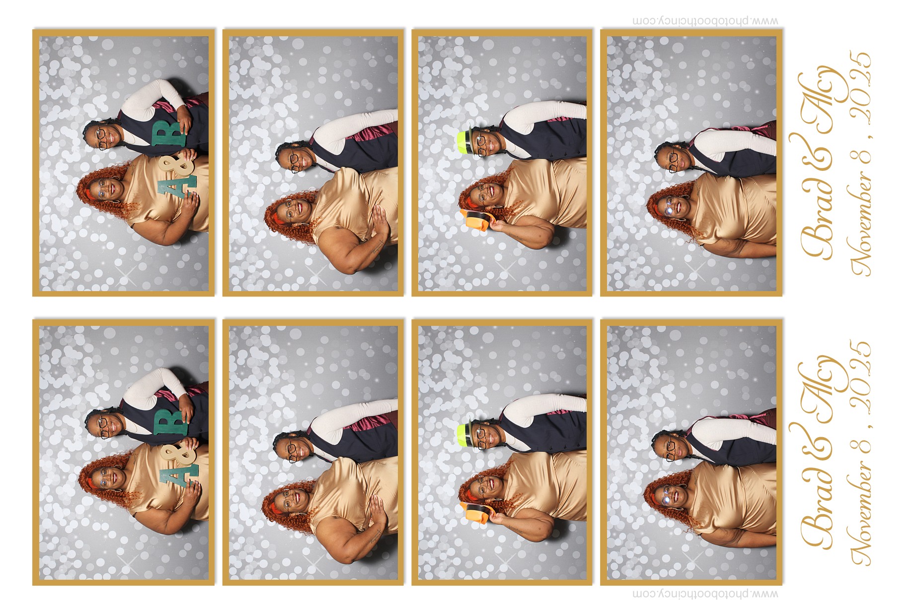 Brad & Alcy | View more photos from the event at gallery.photoboothcincy.com/u/PhotoBoothCincy/Brad-Alcy