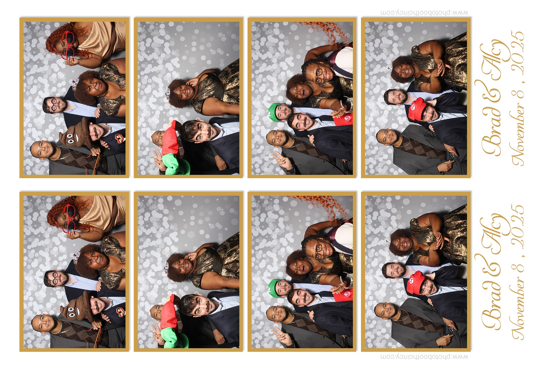 Brad & Alcy | View more photos from the event at gallery.photoboothcincy.com/u/PhotoBoothCincy/Brad-Alcy