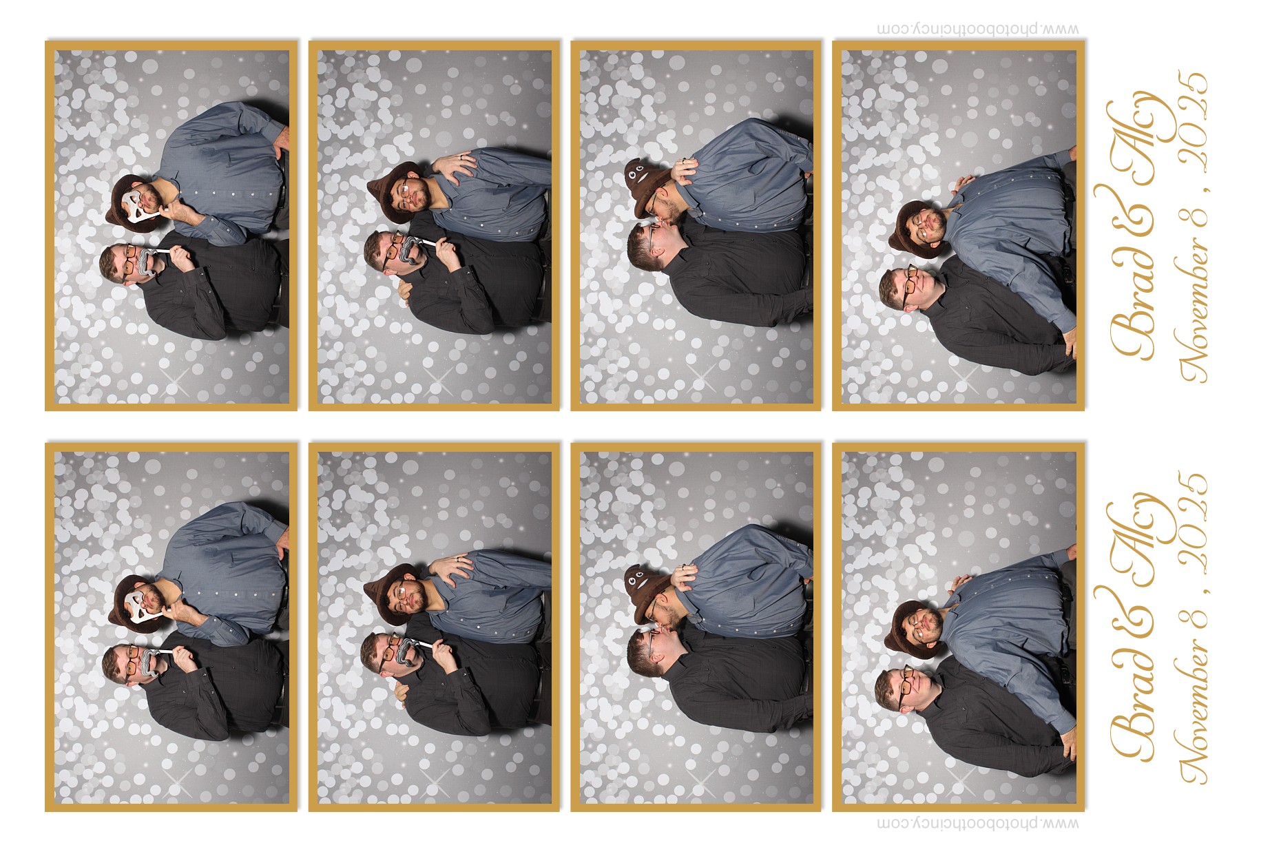 Brad & Alcy | View more photos from the event at gallery.photoboothcincy.com/u/PhotoBoothCincy/Brad-Alcy