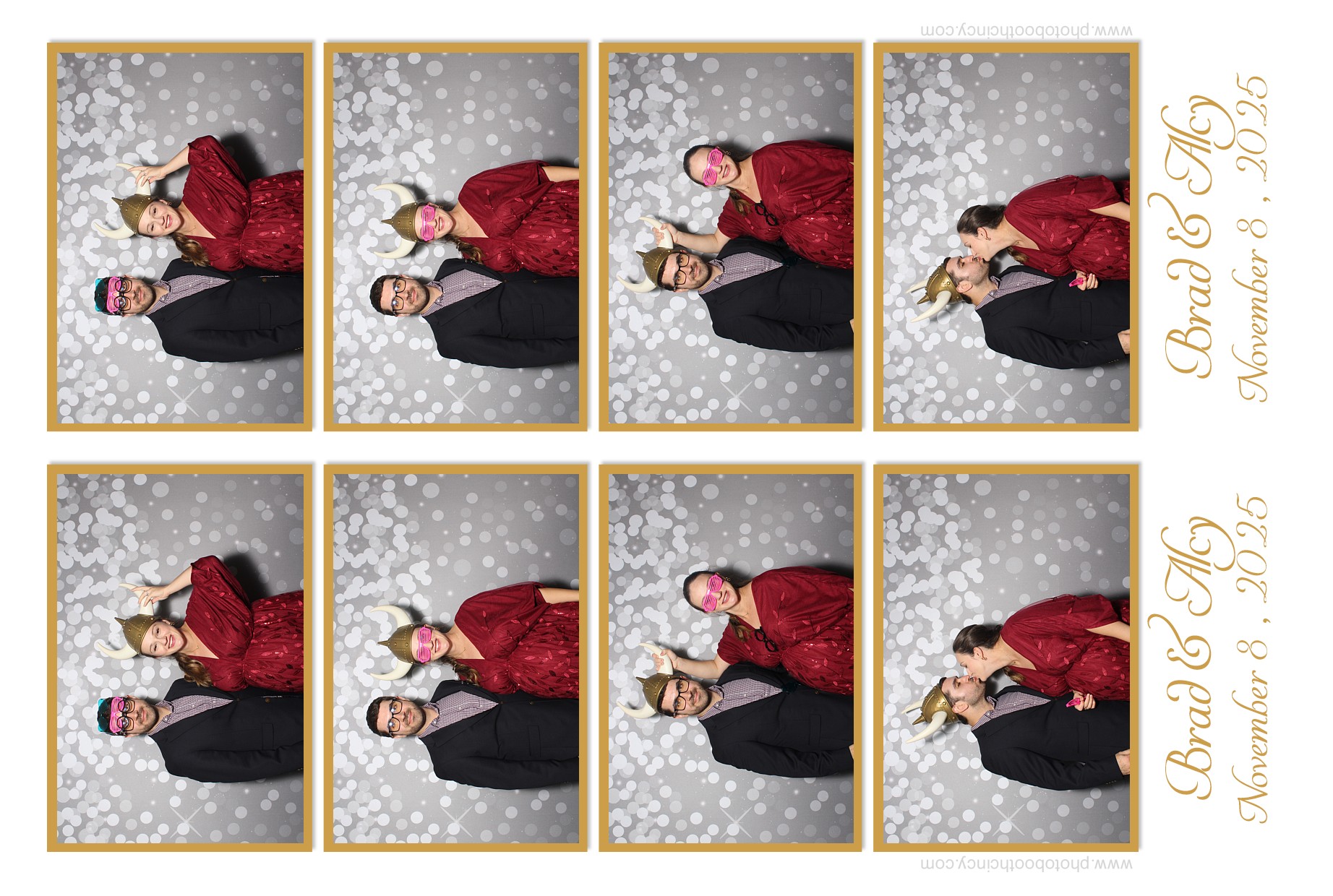 Brad & Alcy | View more photos from the event at gallery.photoboothcincy.com/u/PhotoBoothCincy/Brad-Alcy