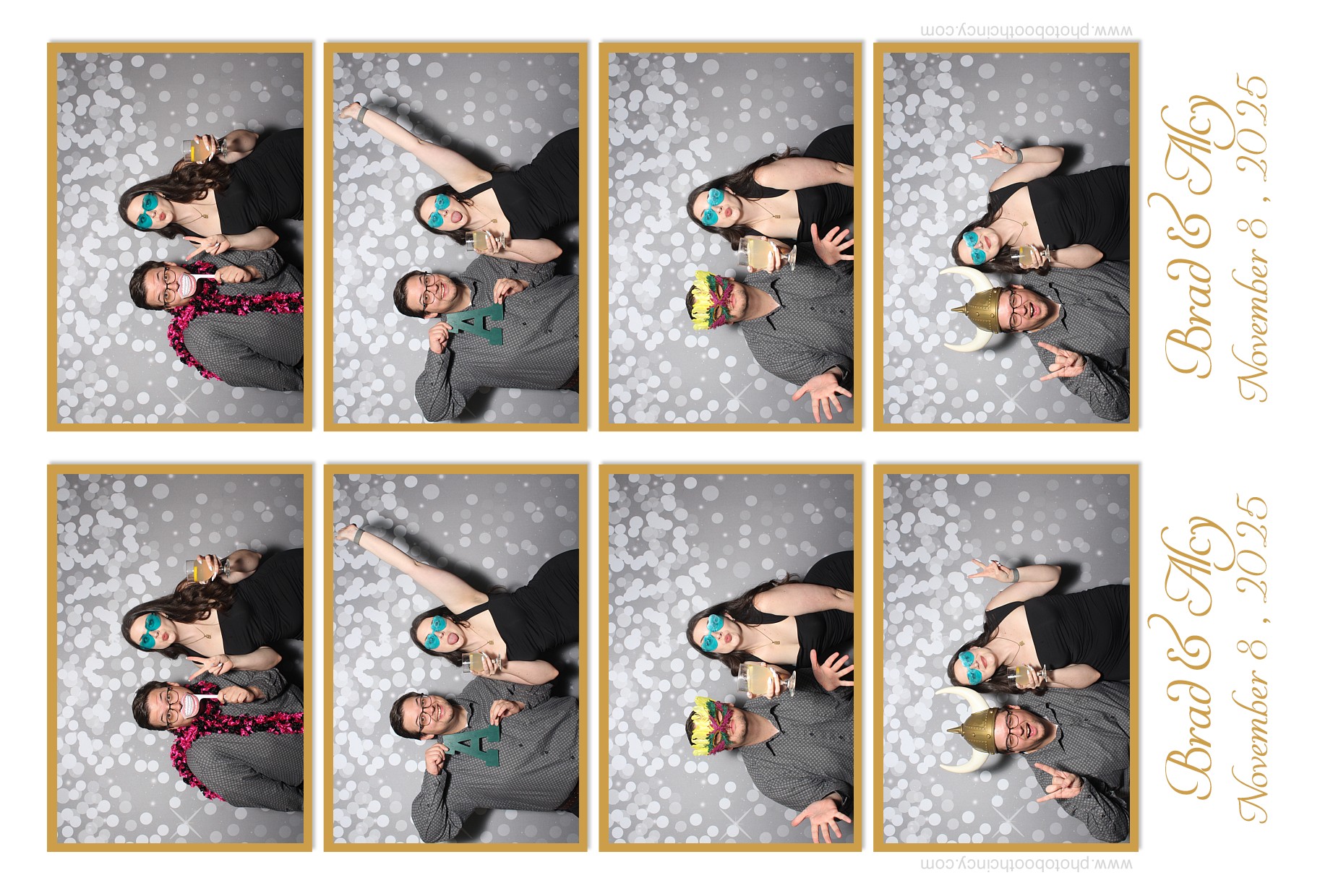 Brad & Alcy | View more photos from the event at gallery.photoboothcincy.com/u/PhotoBoothCincy/Brad-Alcy