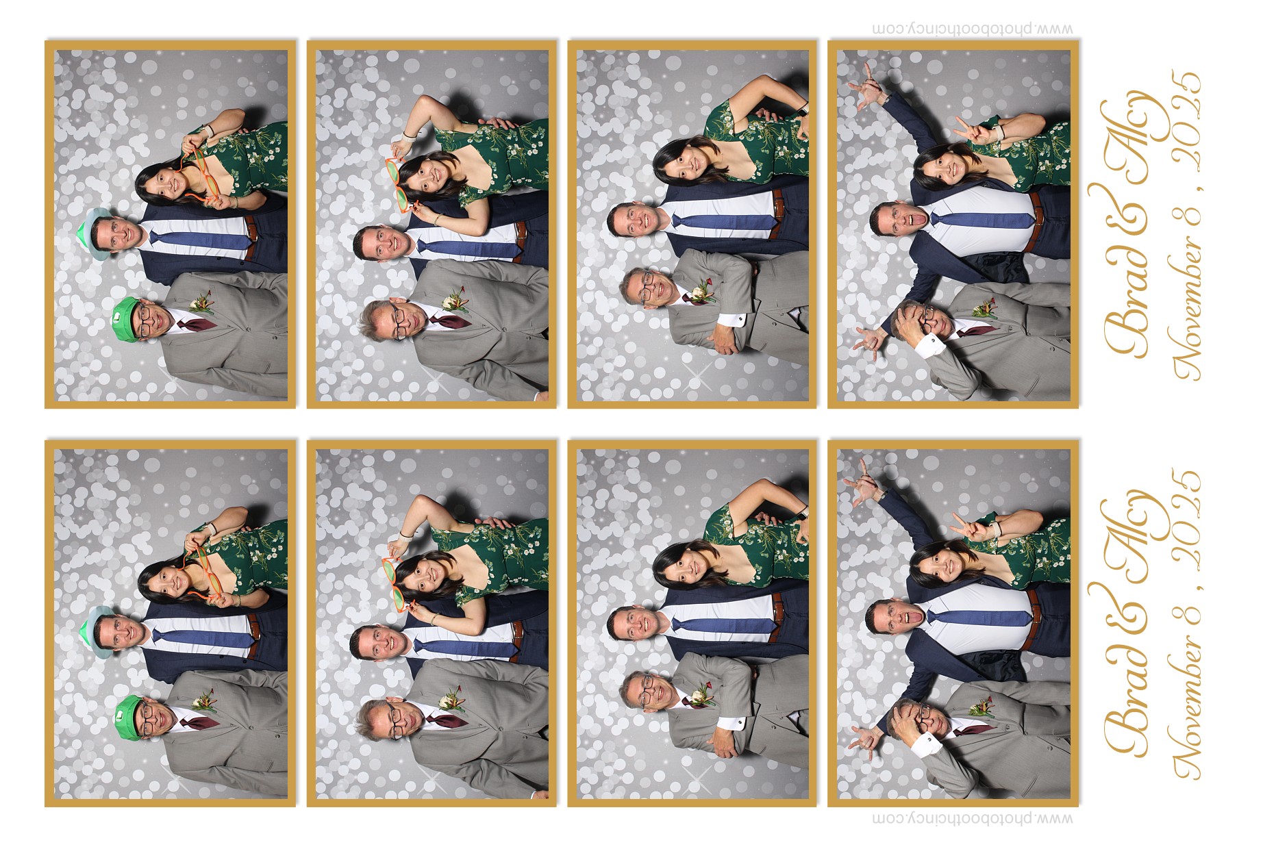 Brad & Alcy | View more photos from the event at gallery.photoboothcincy.com/u/PhotoBoothCincy/Brad-Alcy