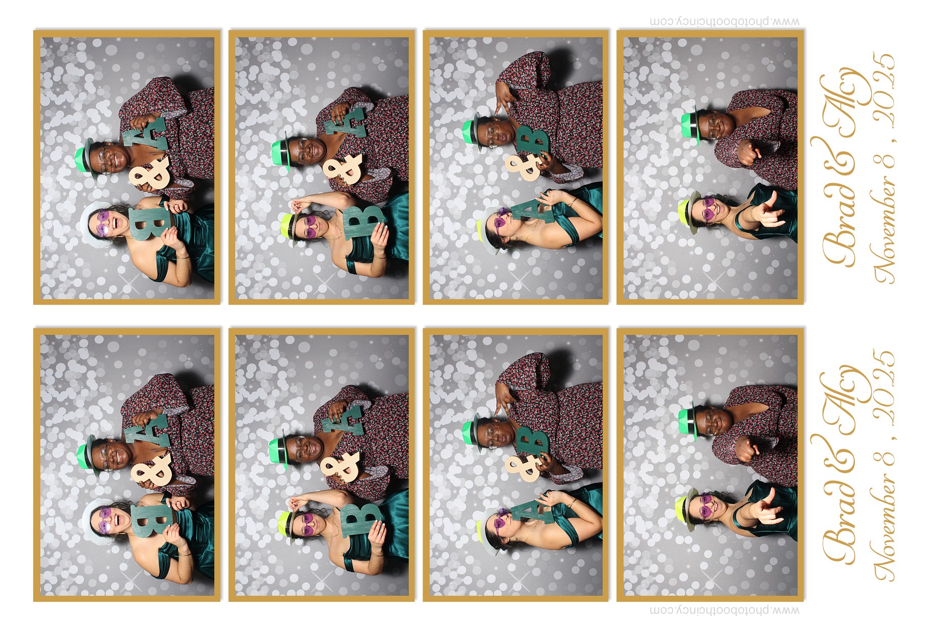 Brad & Alcy | View more photos from the event at gallery.photoboothcincy.com/u/PhotoBoothCincy/Brad-Alcy