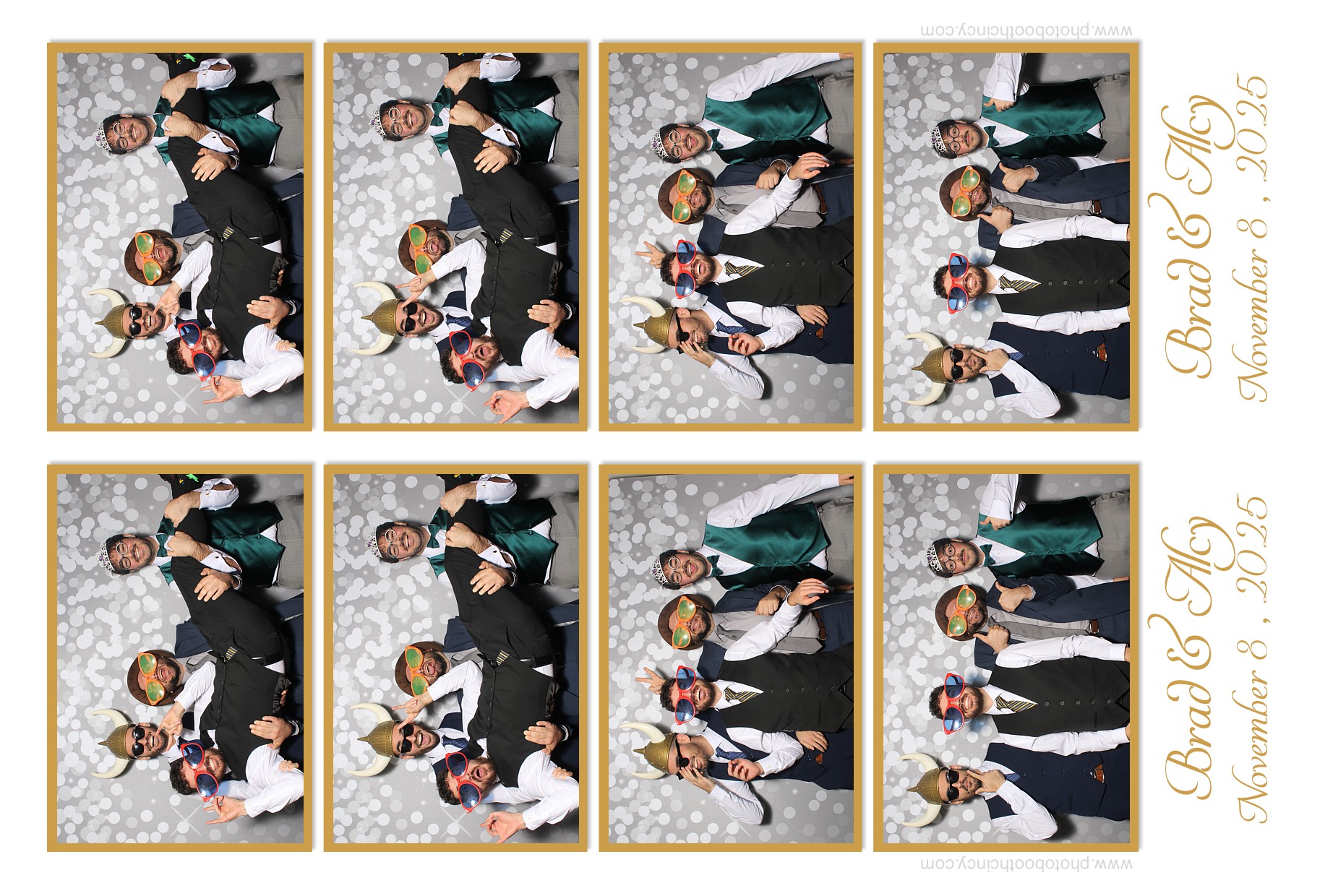 Brad & Alcy | View more photos from the event at gallery.photoboothcincy.com/u/PhotoBoothCincy/Brad-Alcy