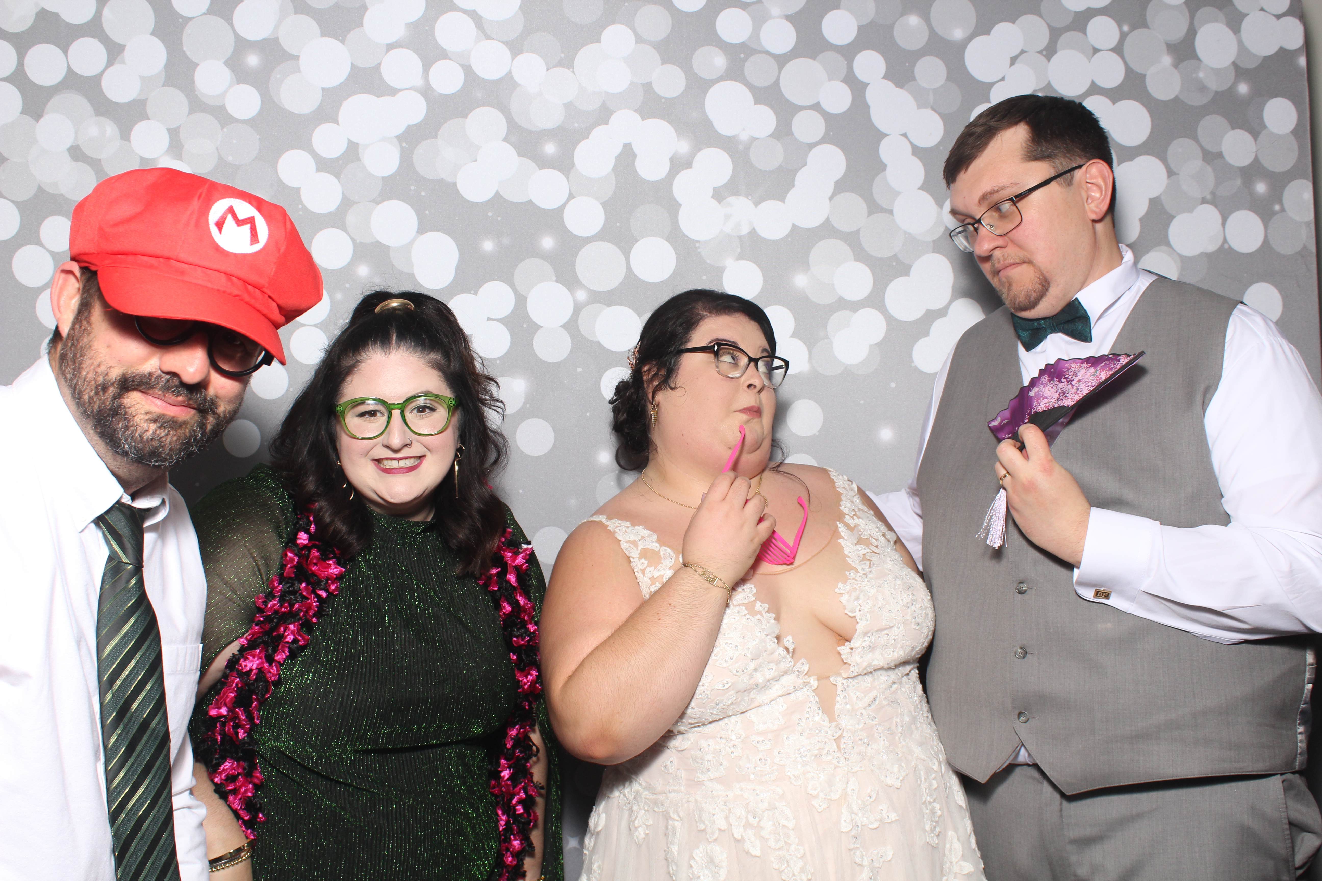 Brad & Alcy | View more photos from the event at gallery.photoboothcincy.com/u/PhotoBoothCincy/Brad-Alcy
