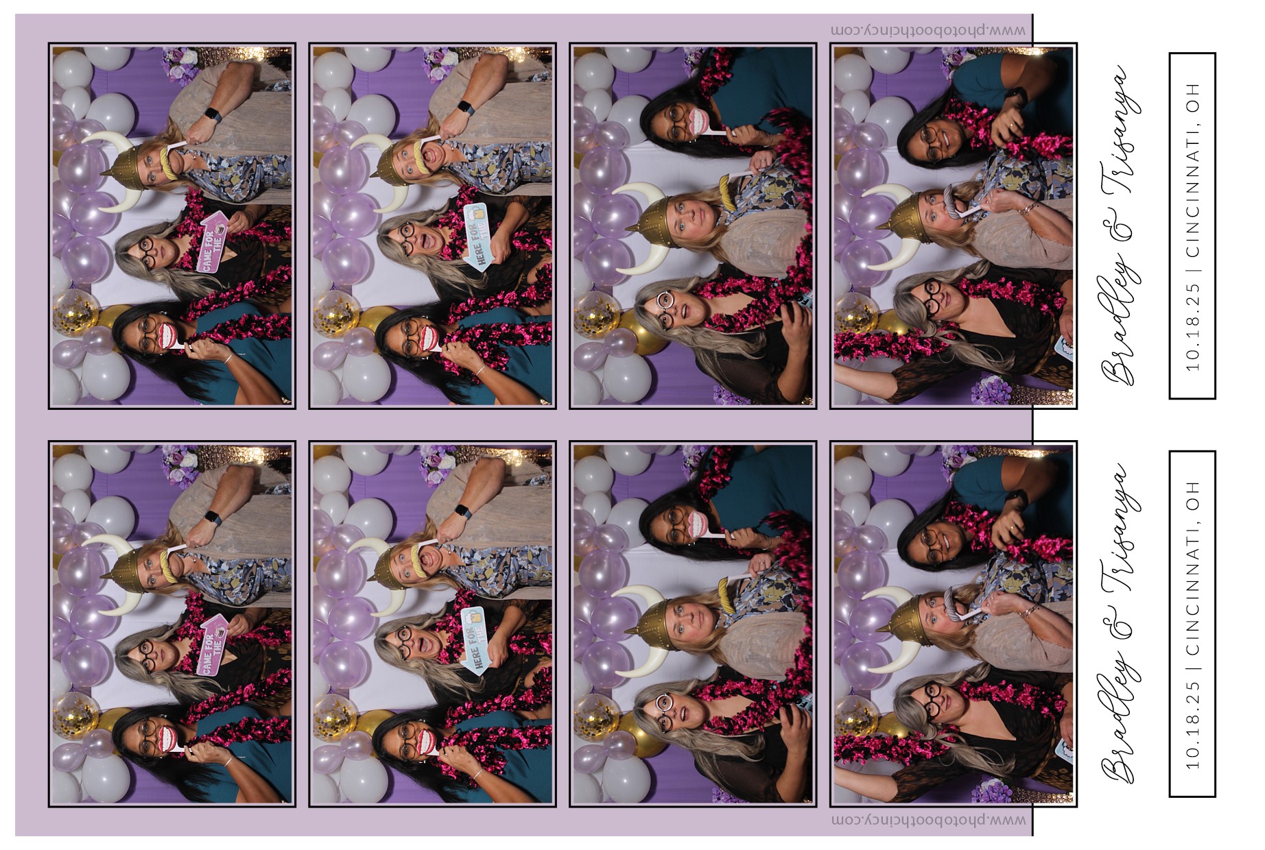 Bradley & Trisanya | View more photos from the event at gallery.photoboothcincy.com/u/PhotoBoothCincy/Bradley-Trisanya