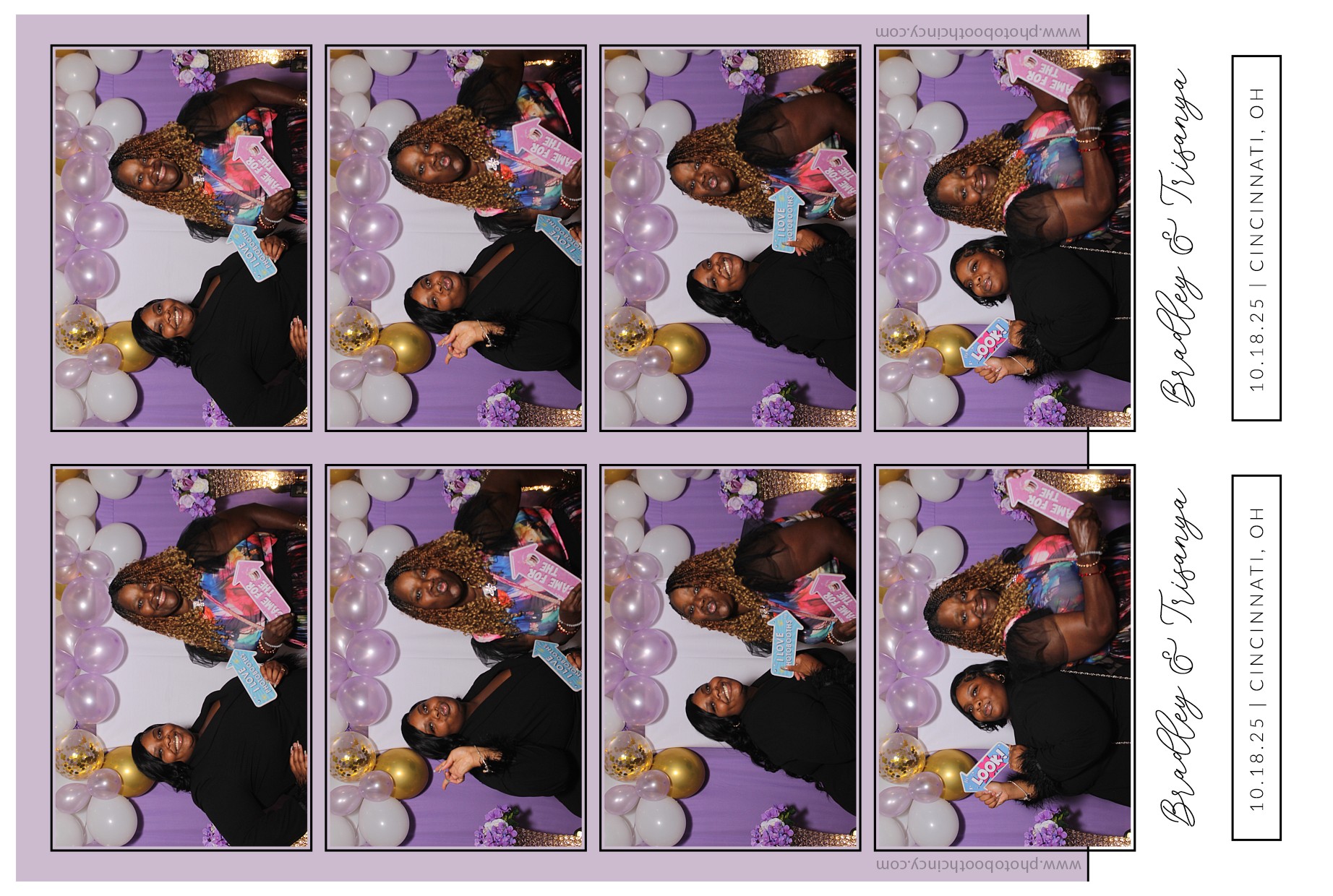 Bradley & Trisanya | View more photos from the event at gallery.photoboothcincy.com/u/PhotoBoothCincy/Bradley-Trisanya