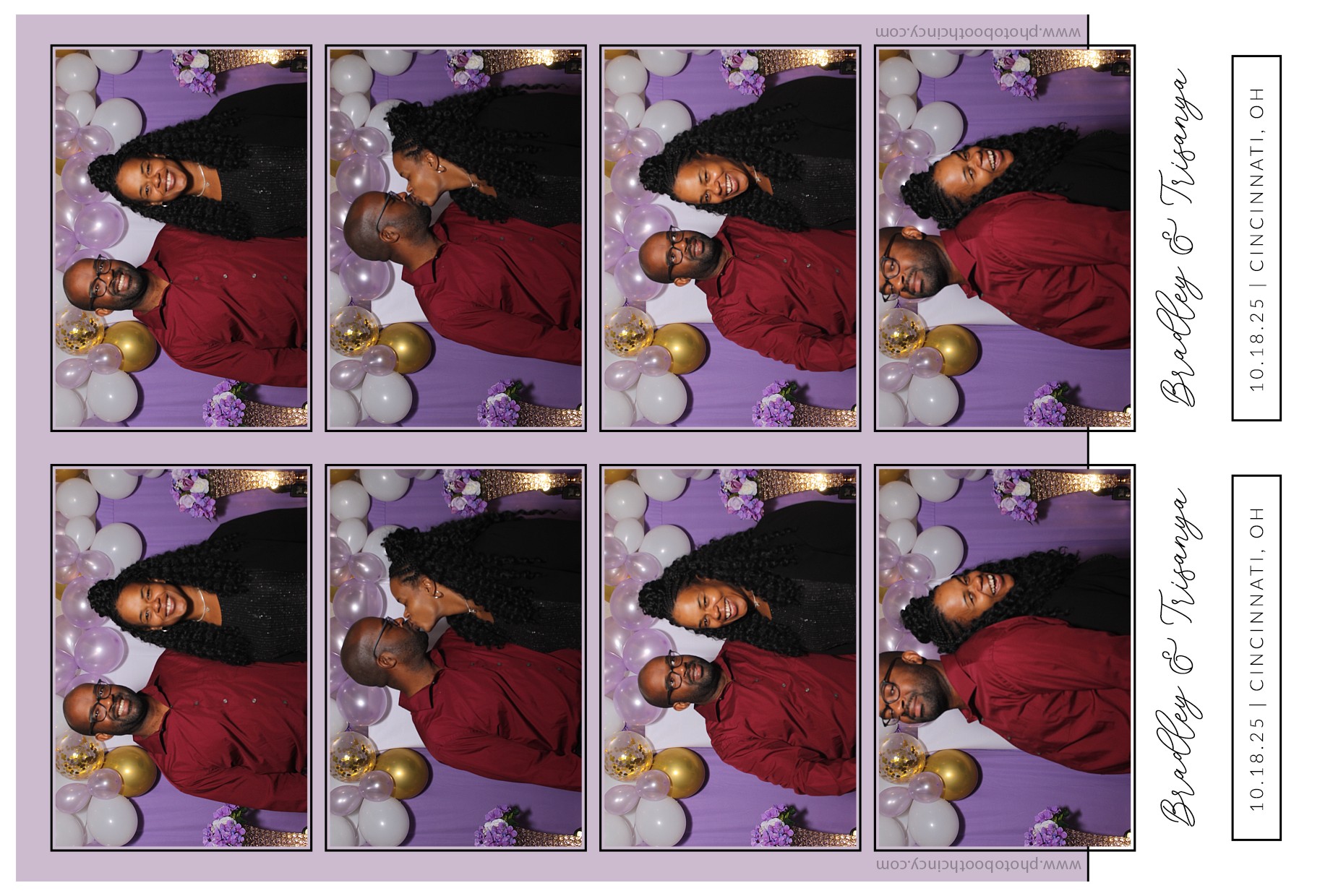 Bradley & Trisanya | View more photos from the event at gallery.photoboothcincy.com/u/PhotoBoothCincy/Bradley-Trisanya