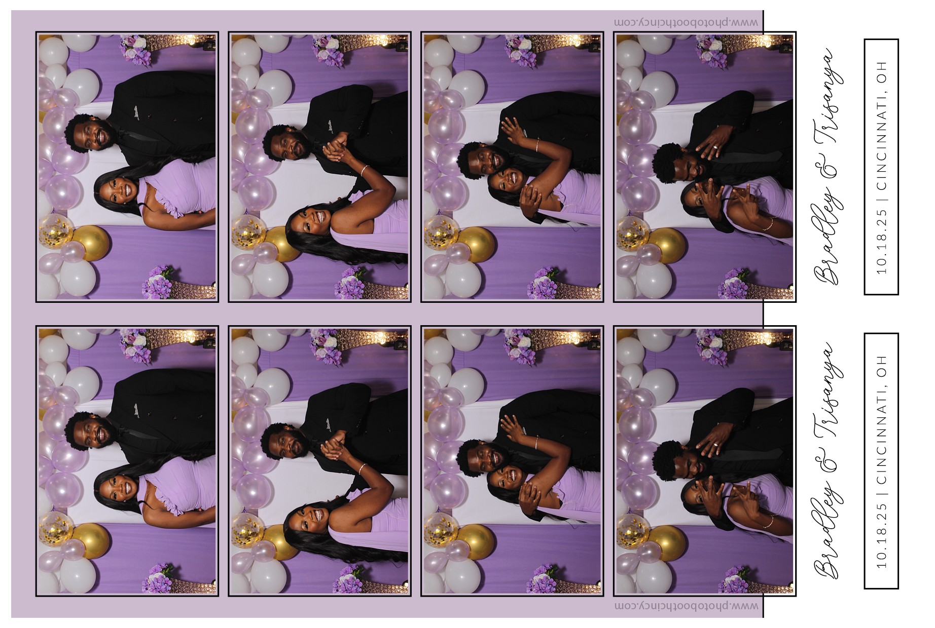 Bradley & Trisanya | View more photos from the event at gallery.photoboothcincy.com/u/PhotoBoothCincy/Bradley-Trisanya