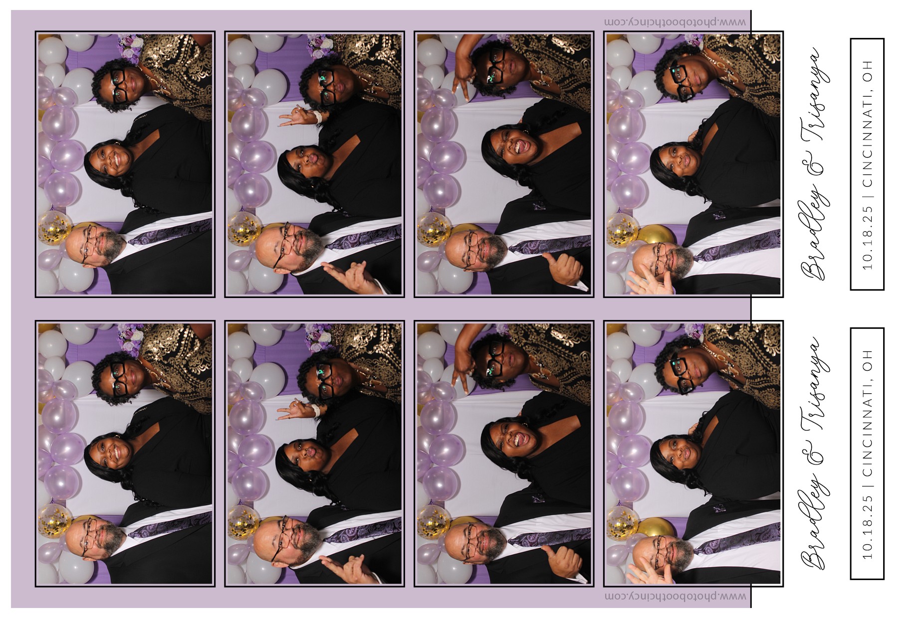Bradley & Trisanya | View more photos from the event at gallery.photoboothcincy.com/u/PhotoBoothCincy/Bradley-Trisanya