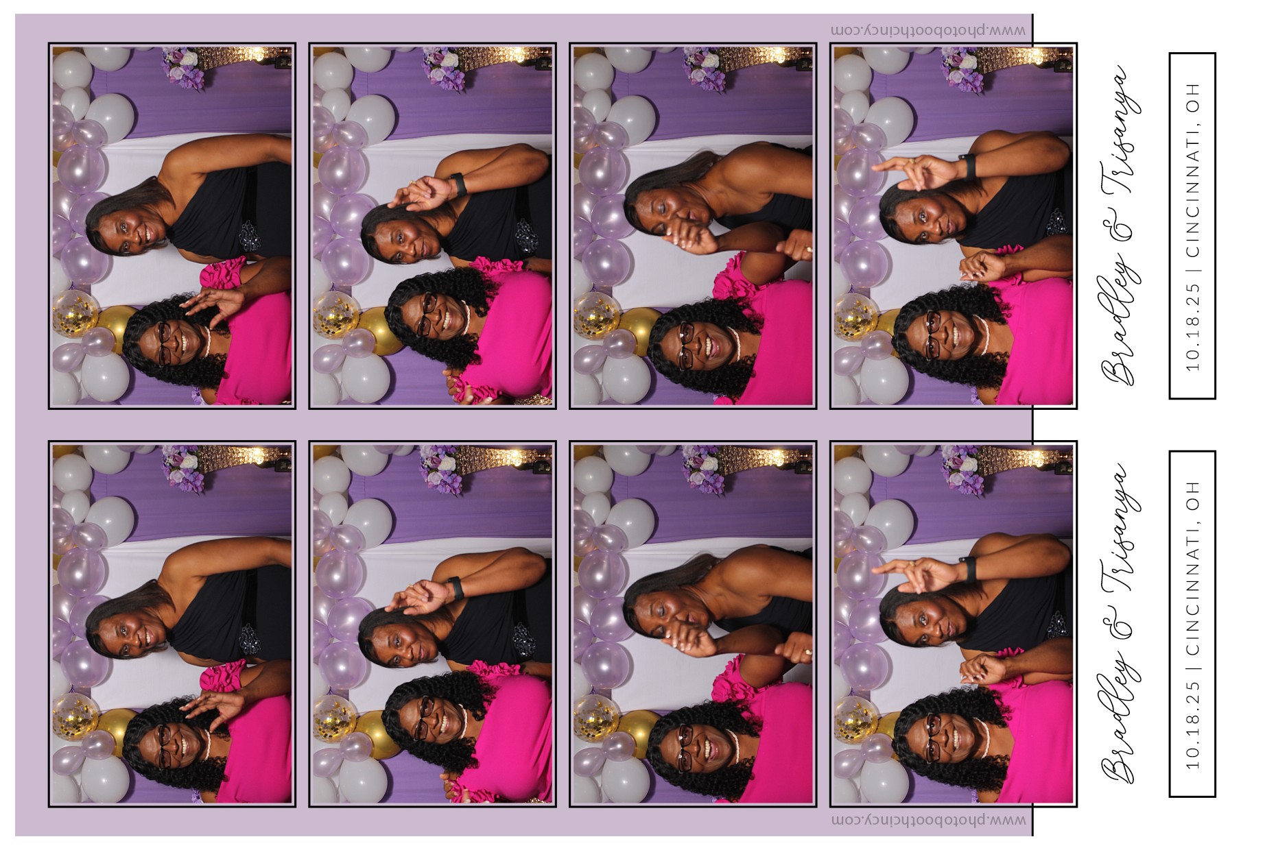 Bradley & Trisanya | View more photos from the event at gallery.photoboothcincy.com/u/PhotoBoothCincy/Bradley-Trisanya