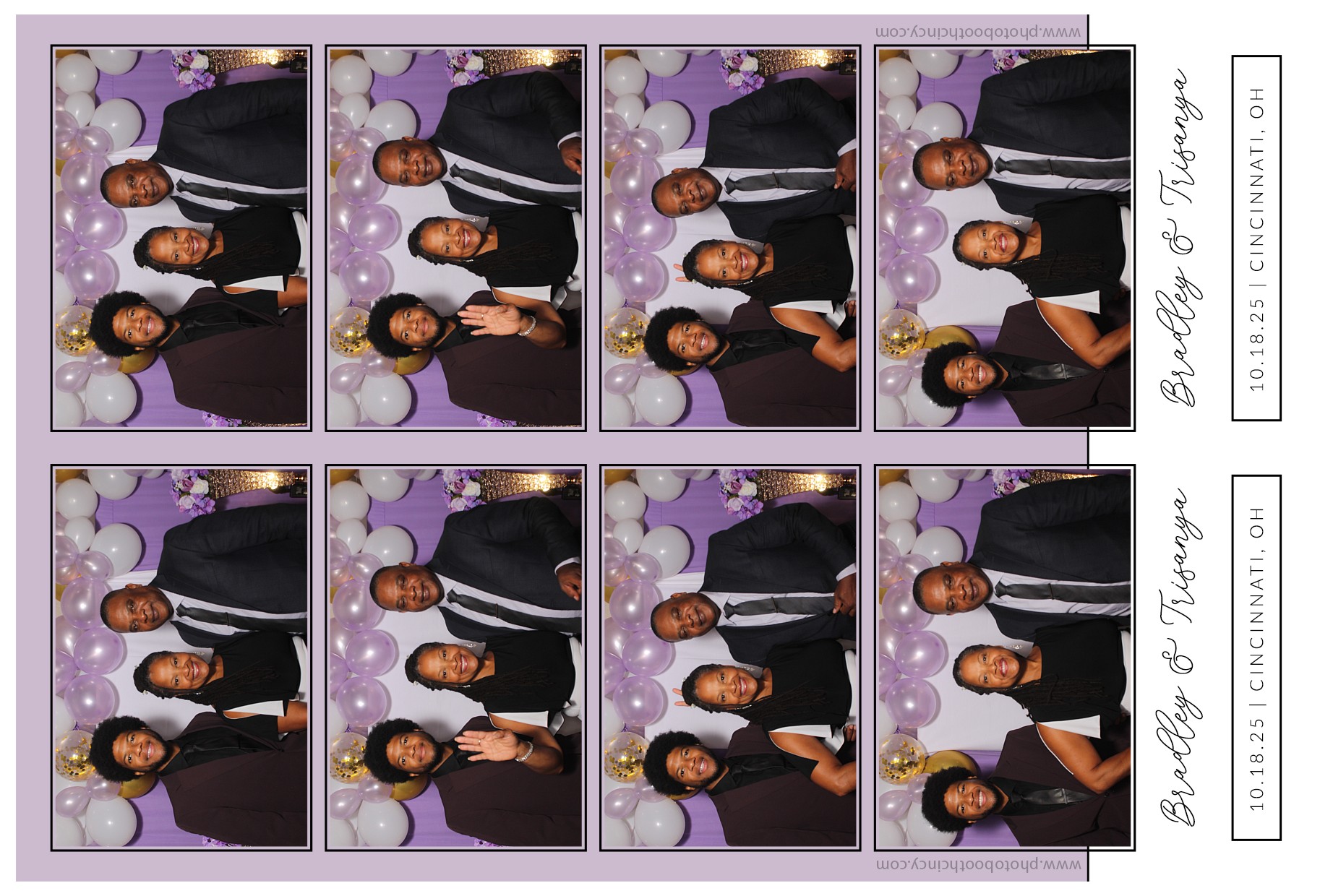 Bradley & Trisanya | View more photos from the event at gallery.photoboothcincy.com/u/PhotoBoothCincy/Bradley-Trisanya