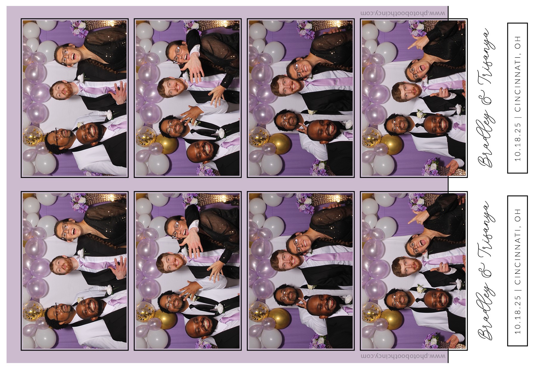 Bradley & Trisanya | View more photos from the event at gallery.photoboothcincy.com/u/PhotoBoothCincy/Bradley-Trisanya