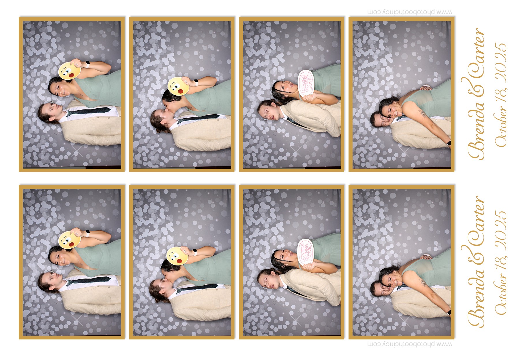 Brenda & Carter | View more photos from the event at gallery.photoboothcincy.com/u/PhotoBoothCincy/Brenda-Carter