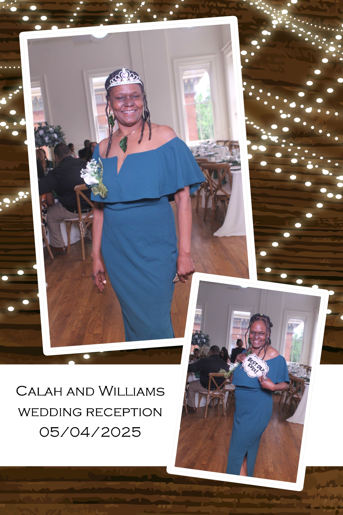 Calah & William's Wedding Reception | View more photos from the event at gallery.photoboothcincy.com/u/PhotoBoothCincy/Calah-Williams-Wedding-Reception