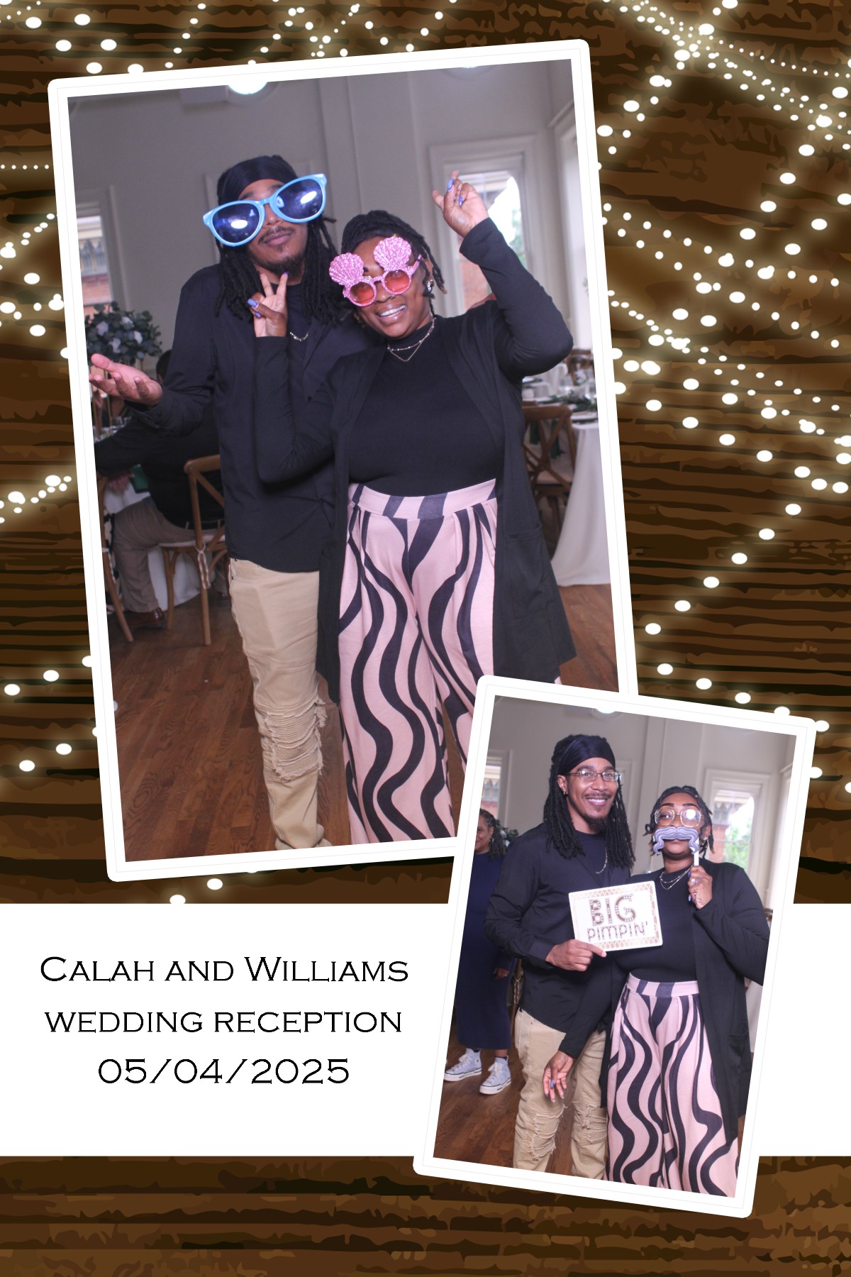 Calah & William's Wedding Reception | View more photos from the event at gallery.photoboothcincy.com/u/PhotoBoothCincy/Calah-Williams-Wedding-Reception