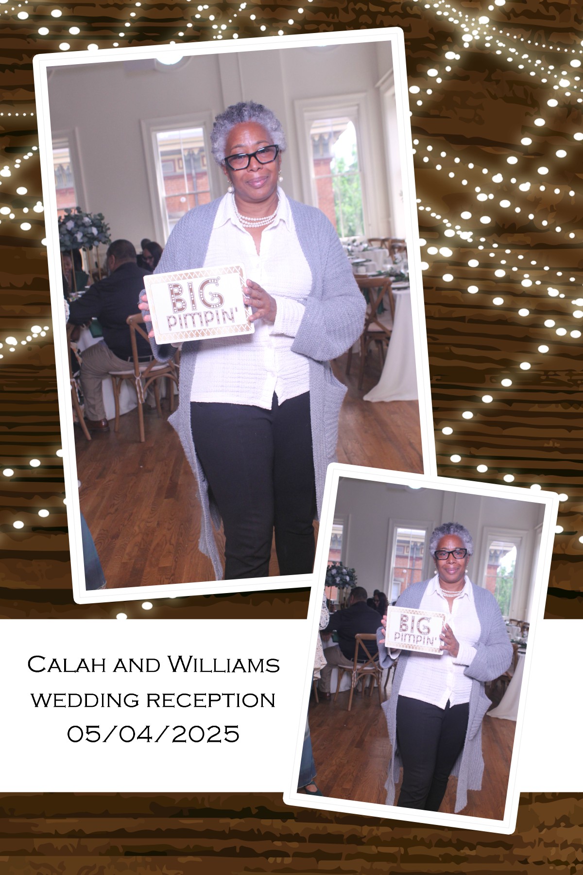 Calah & William's Wedding Reception | View more photos from the event at gallery.photoboothcincy.com/u/PhotoBoothCincy/Calah-Williams-Wedding-Reception