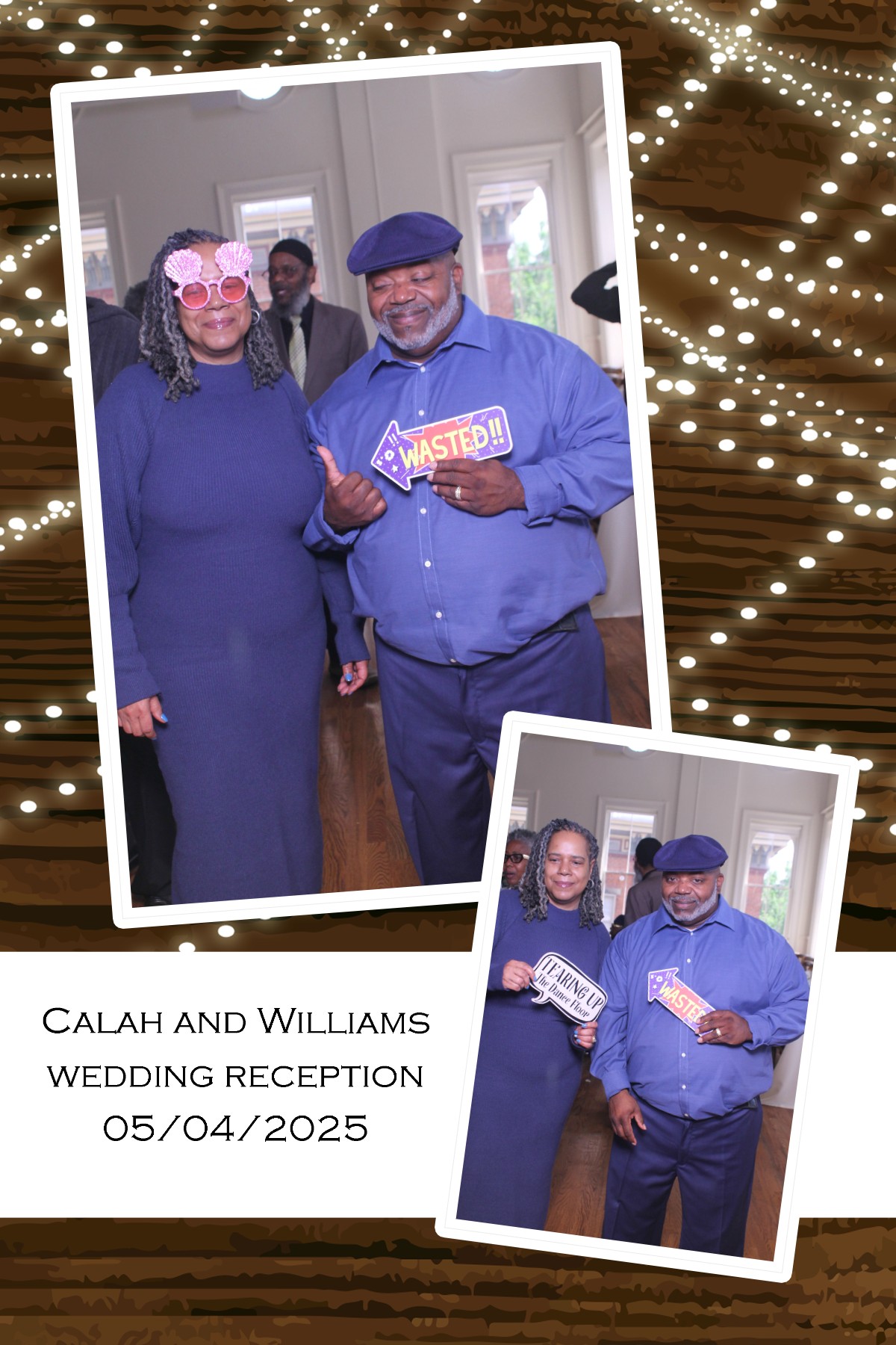 Calah & William's Wedding Reception | View more photos from the event at gallery.photoboothcincy.com/u/PhotoBoothCincy/Calah-Williams-Wedding-Reception