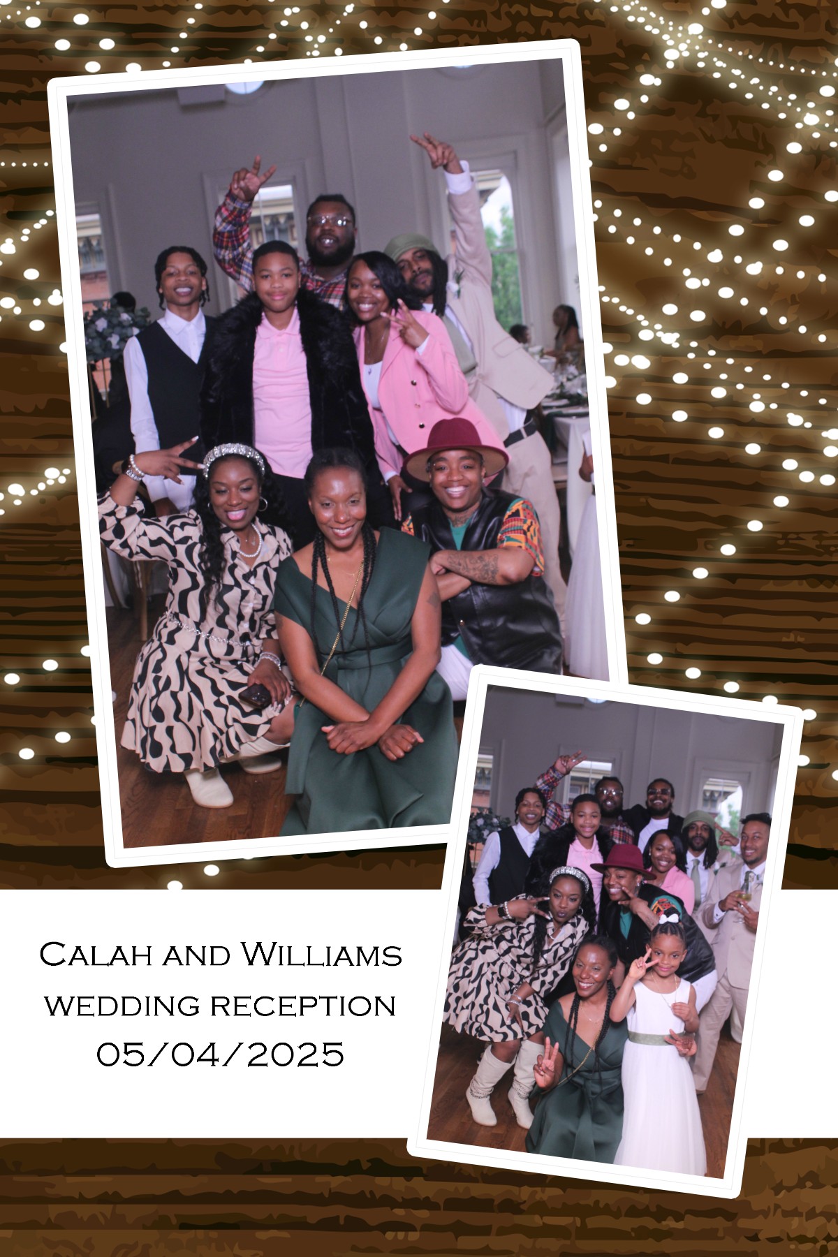 Calah & William's Wedding Reception | View more photos from the event at gallery.photoboothcincy.com/u/PhotoBoothCincy/Calah-Williams-Wedding-Reception
