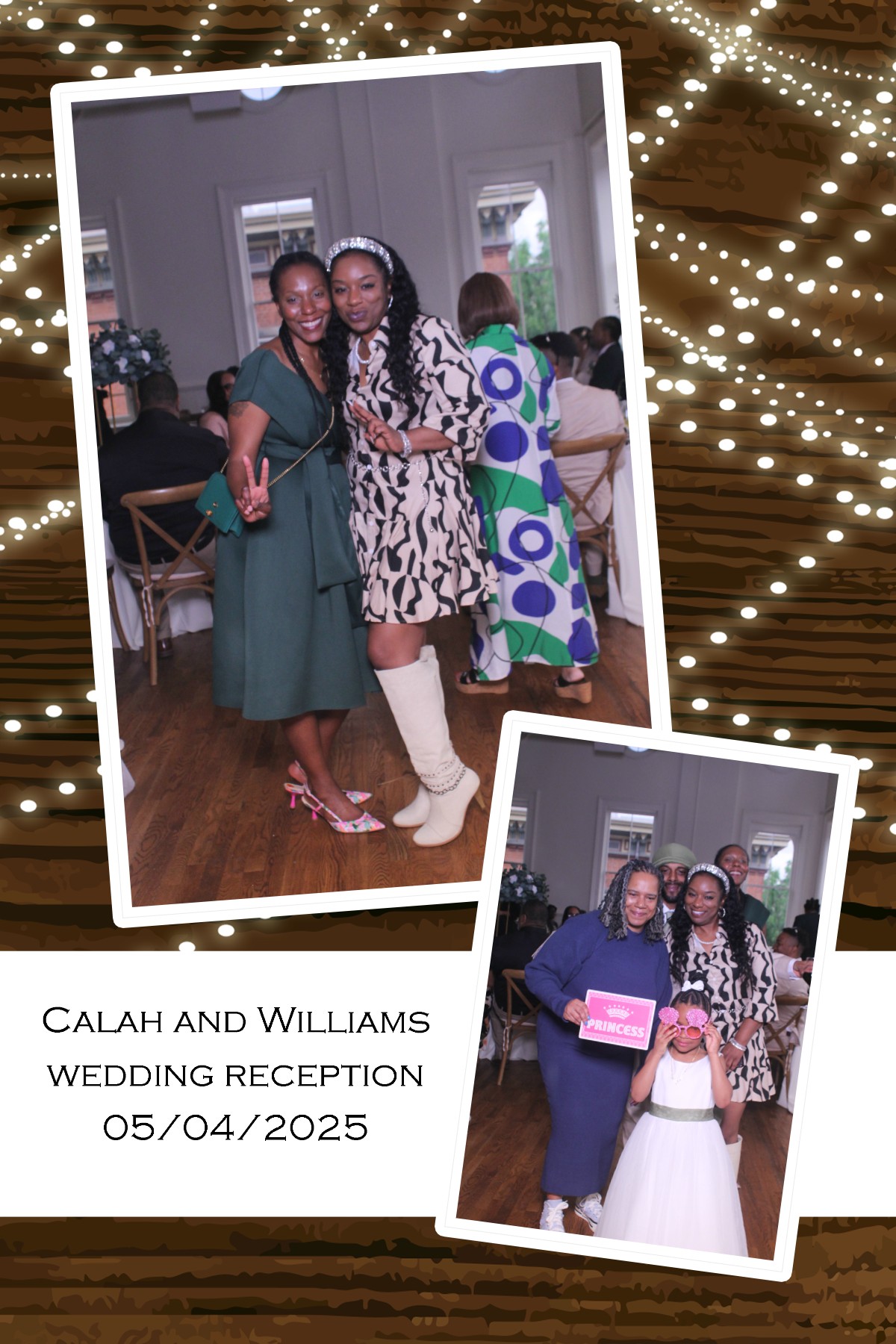 Calah & William's Wedding Reception | View more photos from the event at gallery.photoboothcincy.com/u/PhotoBoothCincy/Calah-Williams-Wedding-Reception