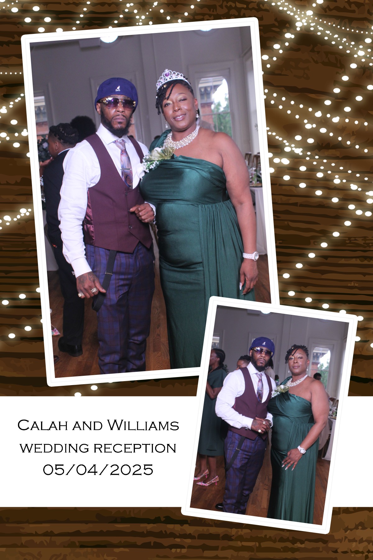 Calah & William's Wedding Reception | View more photos from the event at gallery.photoboothcincy.com/u/PhotoBoothCincy/Calah-Williams-Wedding-Reception