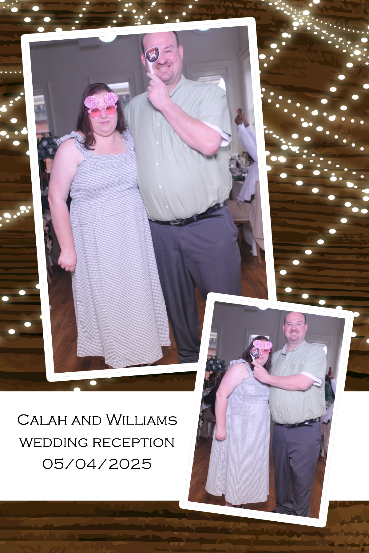 Calah & William's Wedding Reception | View more photos from the event at gallery.photoboothcincy.com/u/PhotoBoothCincy/Calah-Williams-Wedding-Reception
