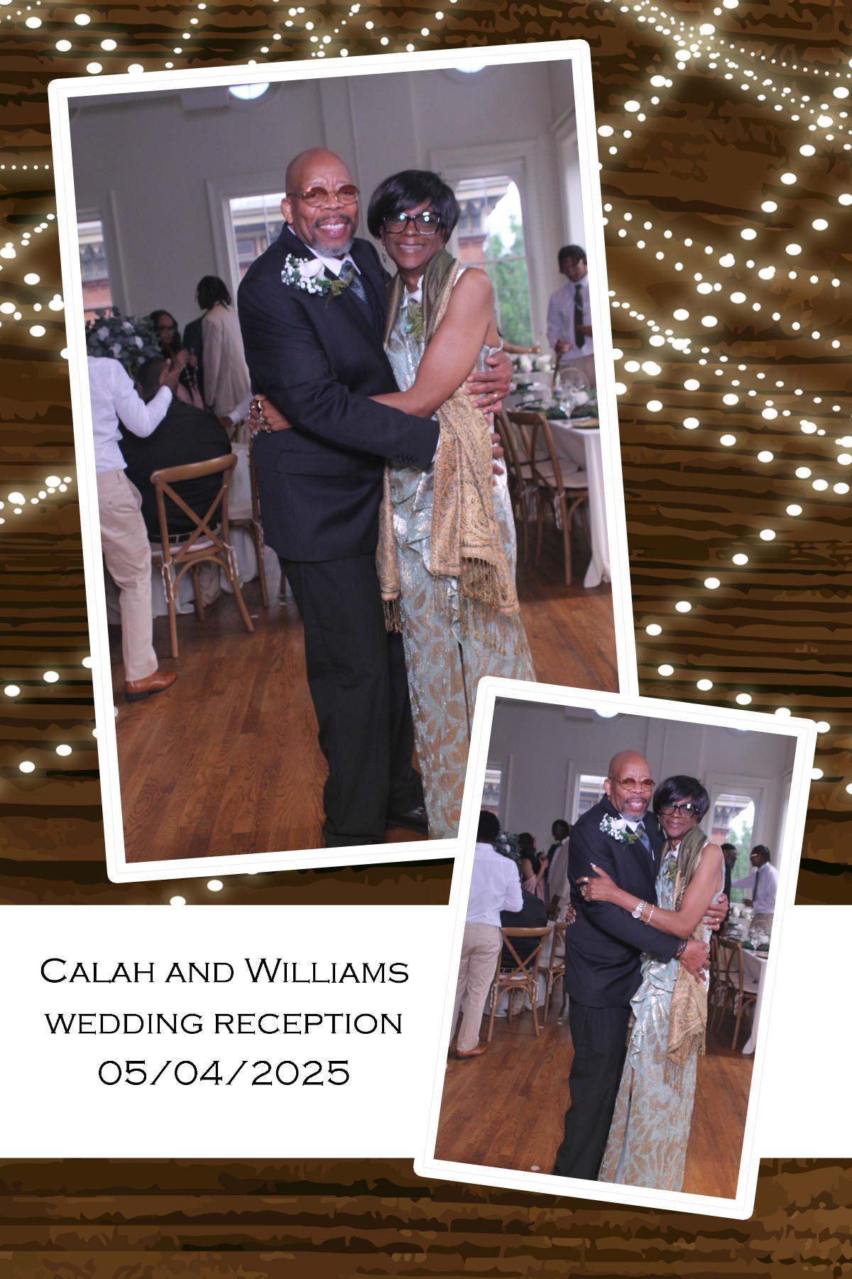 Calah & William's Wedding Reception | View more photos from the event at gallery.photoboothcincy.com/u/PhotoBoothCincy/Calah-Williams-Wedding-Reception