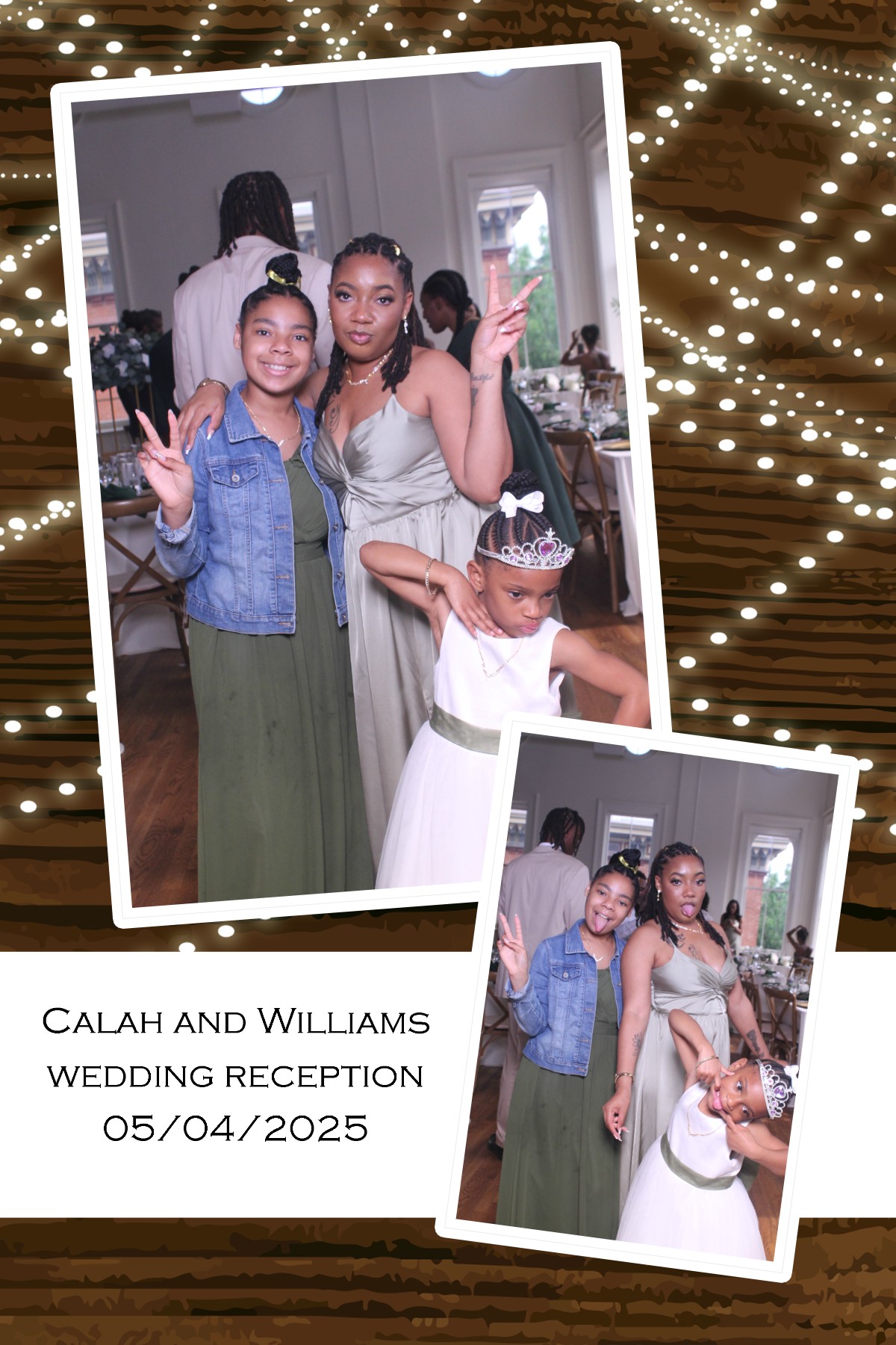 Calah & William's Wedding Reception | View more photos from the event at gallery.photoboothcincy.com/u/PhotoBoothCincy/Calah-Williams-Wedding-Reception