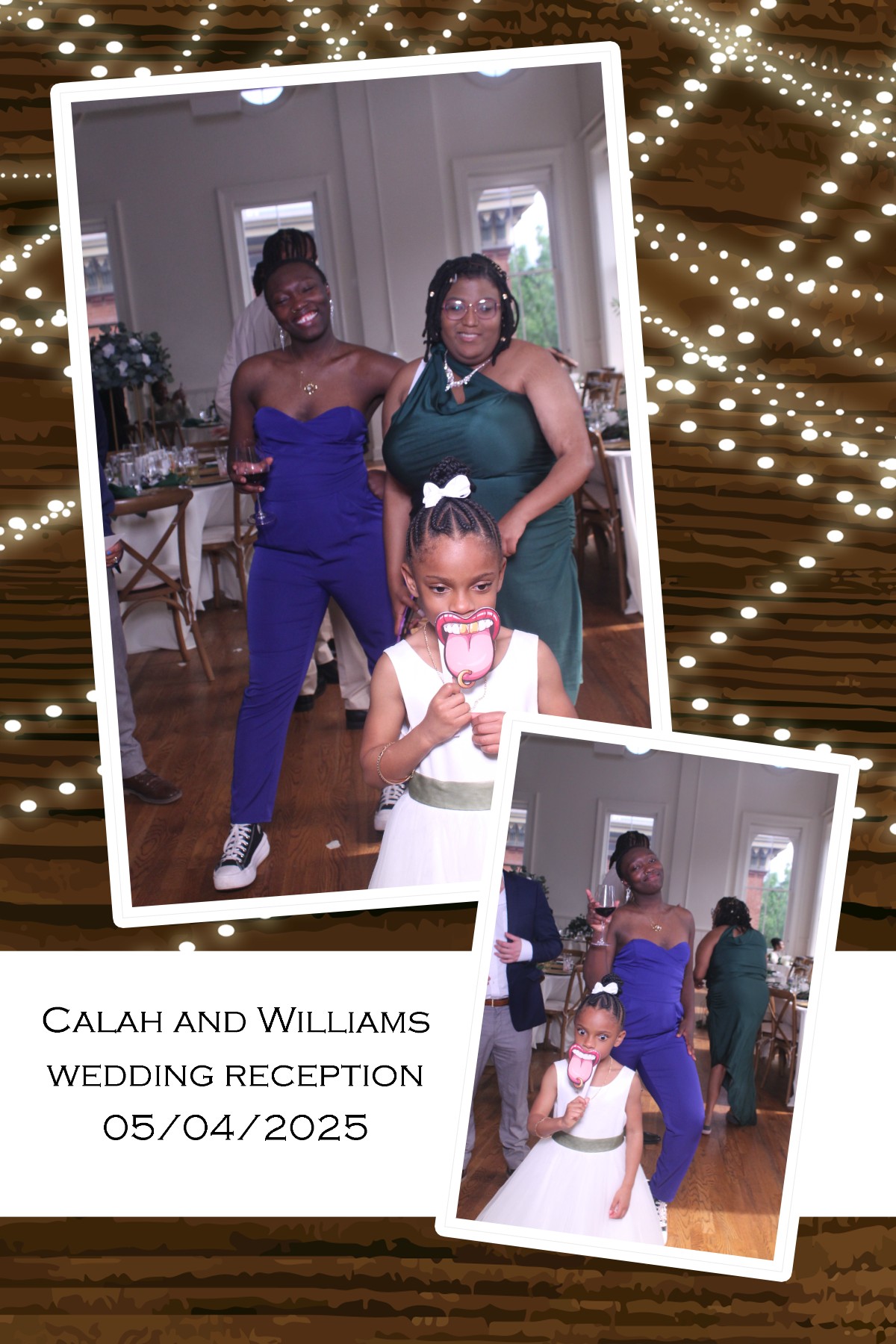 Calah & William's Wedding Reception | View more photos from the event at gallery.photoboothcincy.com/u/PhotoBoothCincy/Calah-Williams-Wedding-Reception