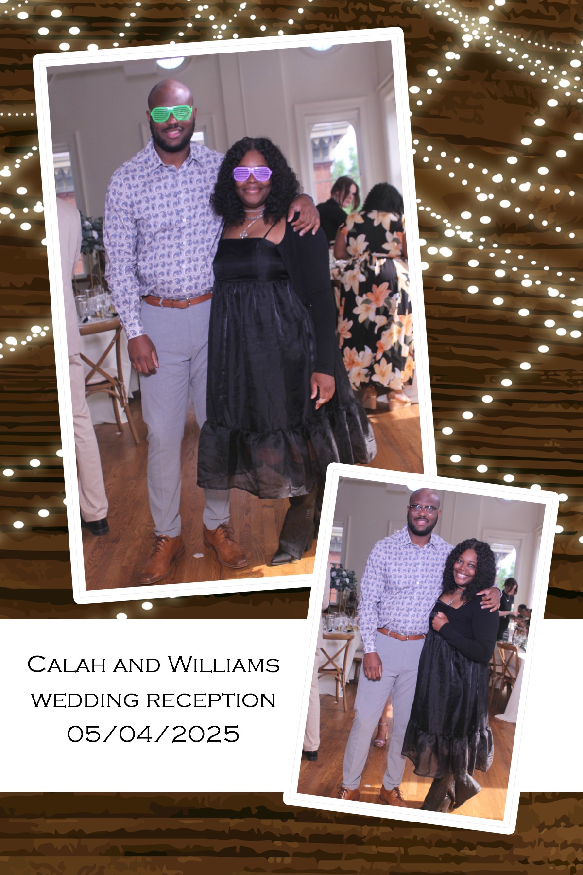 Calah & William's Wedding Reception | View more photos from the event at gallery.photoboothcincy.com/u/PhotoBoothCincy/Calah-Williams-Wedding-Reception