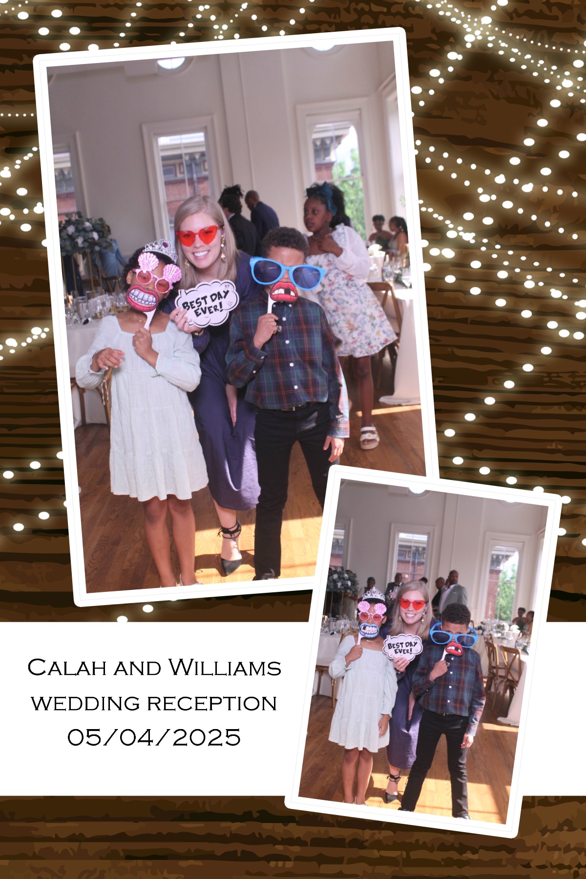 Calah & William's Wedding Reception | View more photos from the event at gallery.photoboothcincy.com/u/PhotoBoothCincy/Calah-Williams-Wedding-Reception