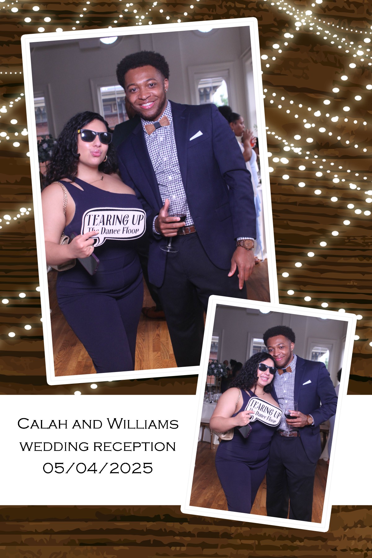 Calah & William's Wedding Reception | View more photos from the event at gallery.photoboothcincy.com/u/PhotoBoothCincy/Calah-Williams-Wedding-Reception
