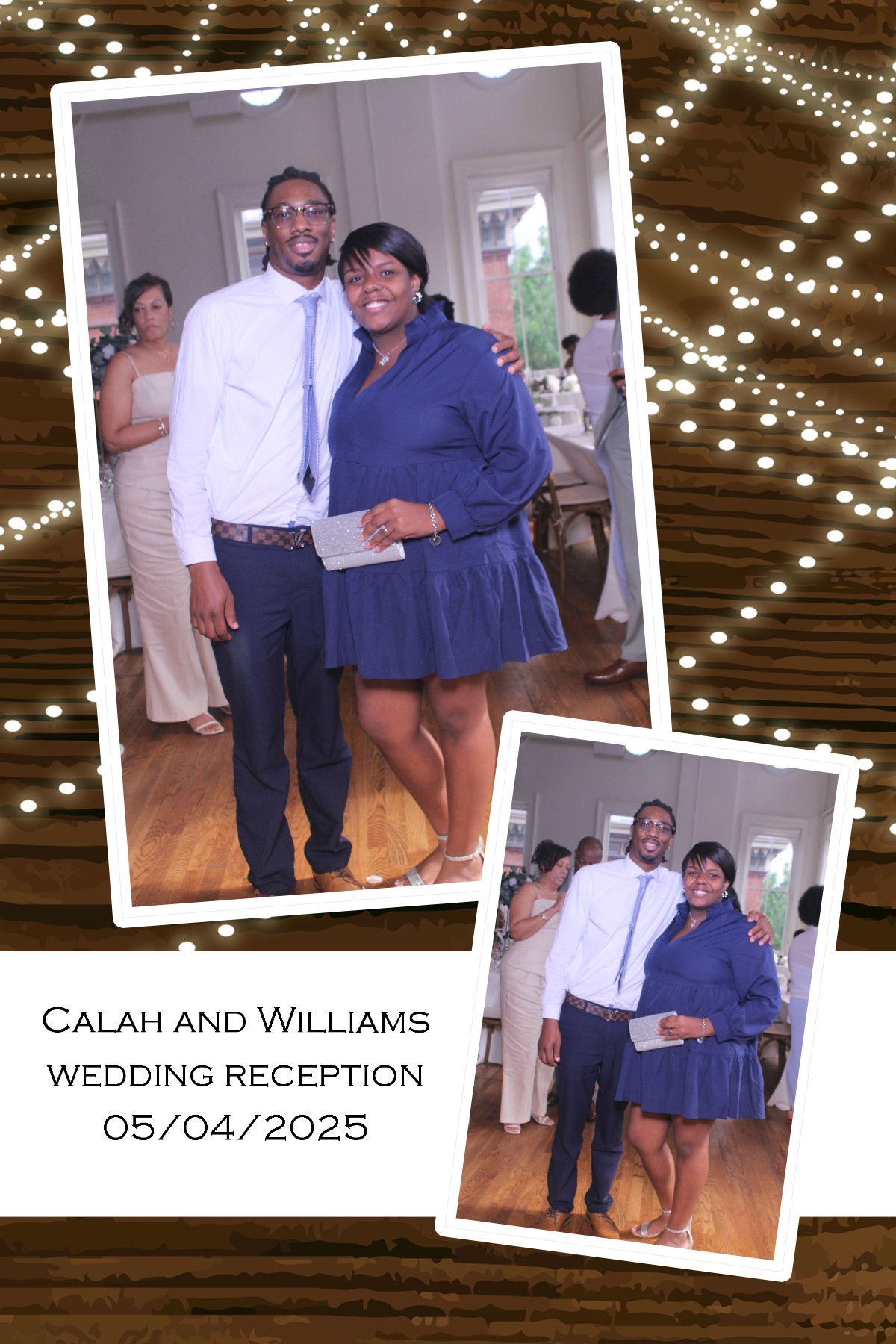 Calah & William's Wedding Reception | View more photos from the event at gallery.photoboothcincy.com/u/PhotoBoothCincy/Calah-Williams-Wedding-Reception