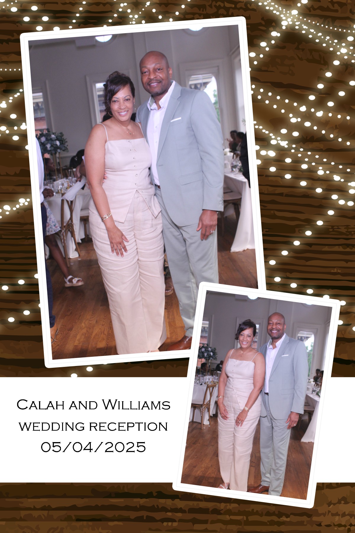 Calah & William's Wedding Reception | View more photos from the event at gallery.photoboothcincy.com/u/PhotoBoothCincy/Calah-Williams-Wedding-Reception