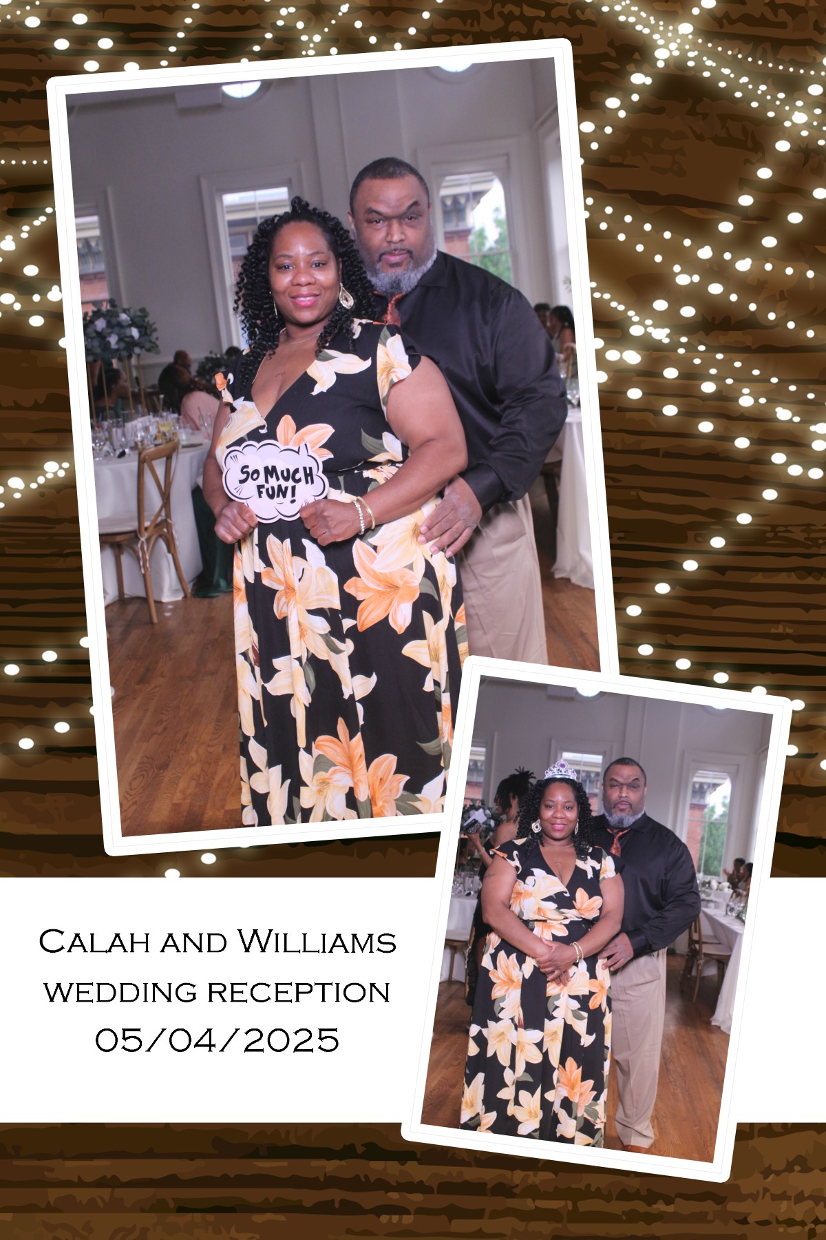 Calah & William's Wedding Reception | View more photos from the event at gallery.photoboothcincy.com/u/PhotoBoothCincy/Calah-Williams-Wedding-Reception