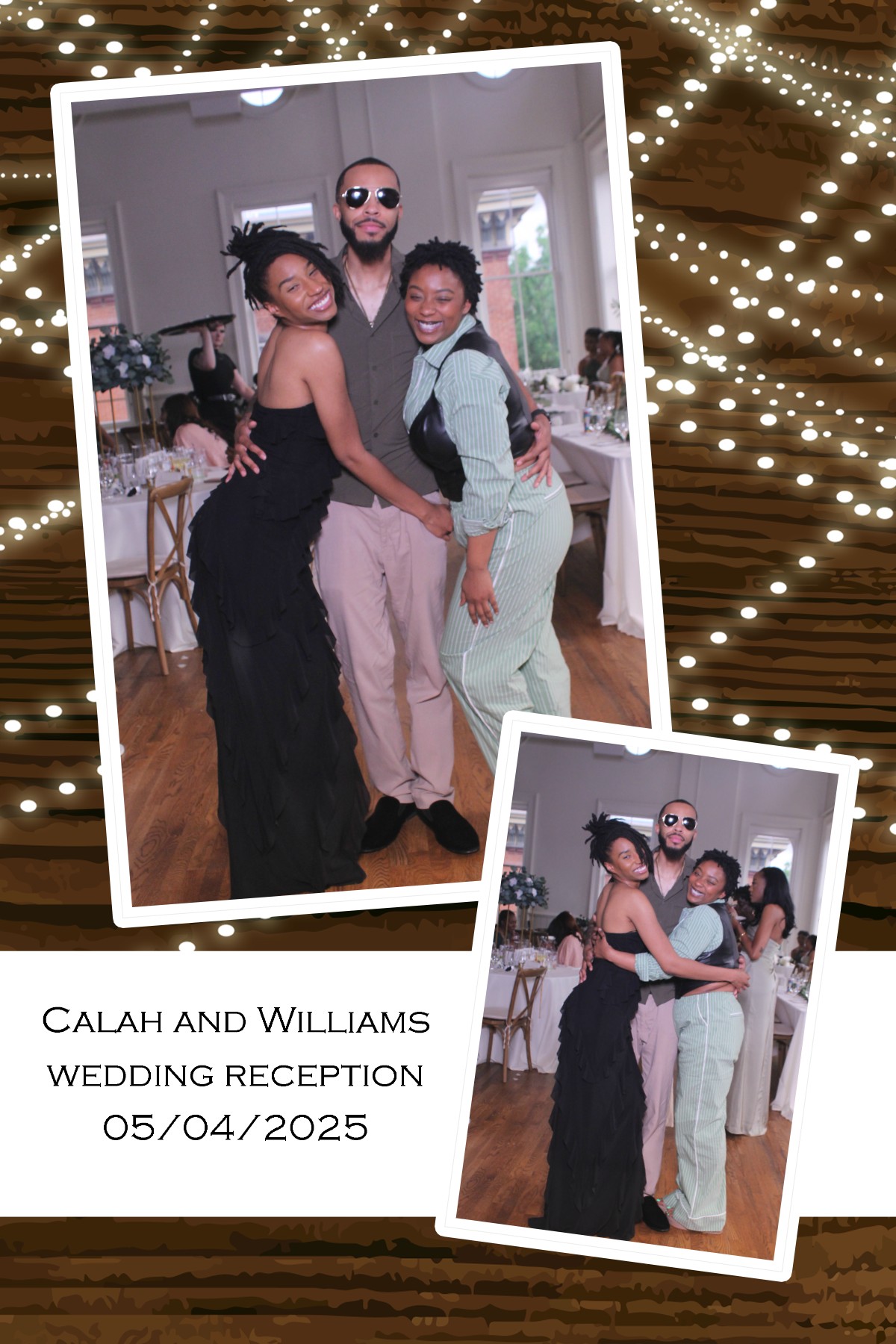 Calah & William's Wedding Reception | View more photos from the event at gallery.photoboothcincy.com/u/PhotoBoothCincy/Calah-Williams-Wedding-Reception