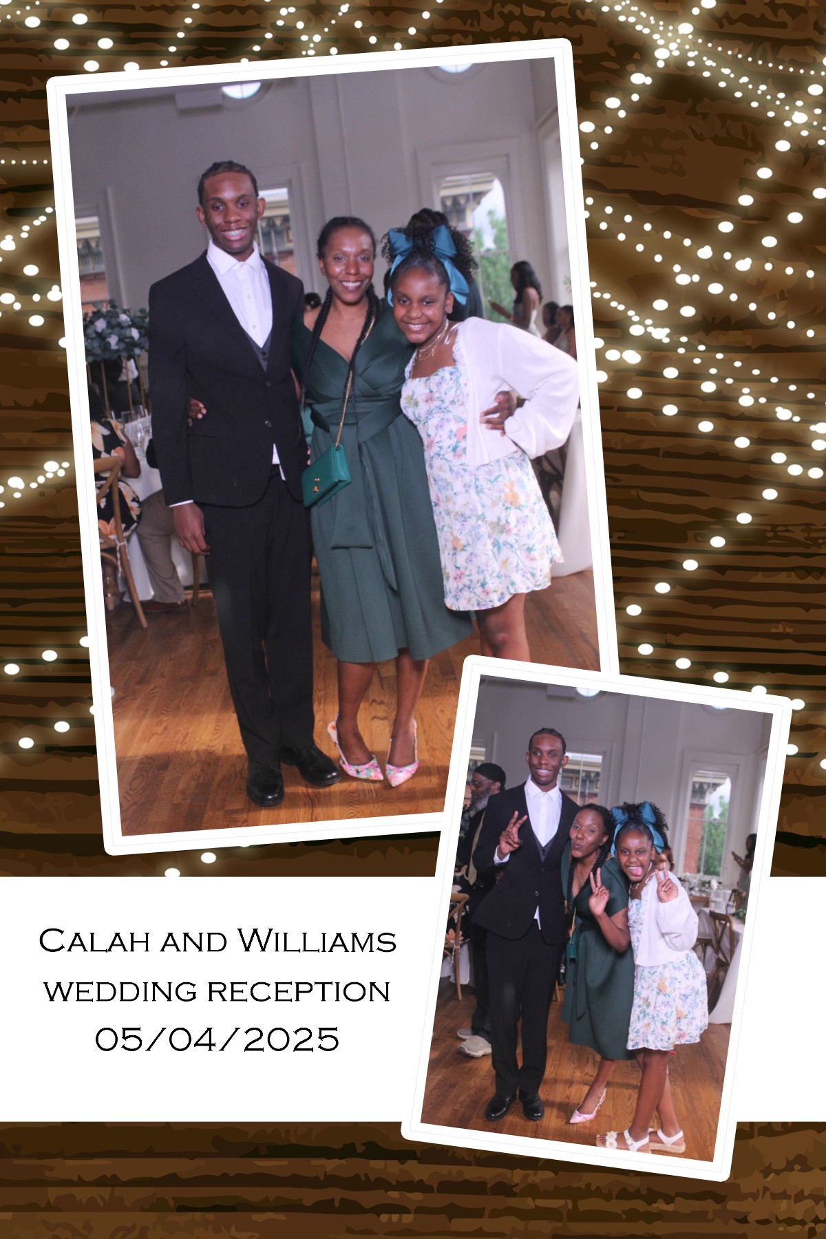 Calah & William's Wedding Reception | View more photos from the event at gallery.photoboothcincy.com/u/PhotoBoothCincy/Calah-Williams-Wedding-Reception