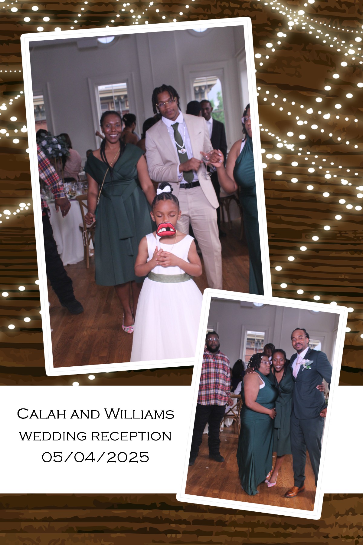 Calah & William's Wedding Reception | View more photos from the event at gallery.photoboothcincy.com/u/PhotoBoothCincy/Calah-Williams-Wedding-Reception