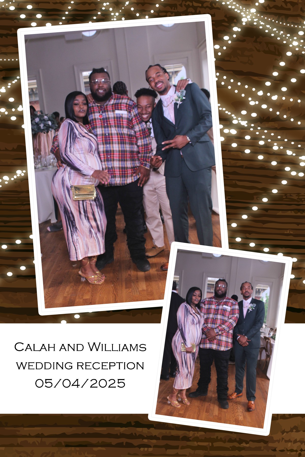 Calah & William's Wedding Reception | View more photos from the event at gallery.photoboothcincy.com/u/PhotoBoothCincy/Calah-Williams-Wedding-Reception