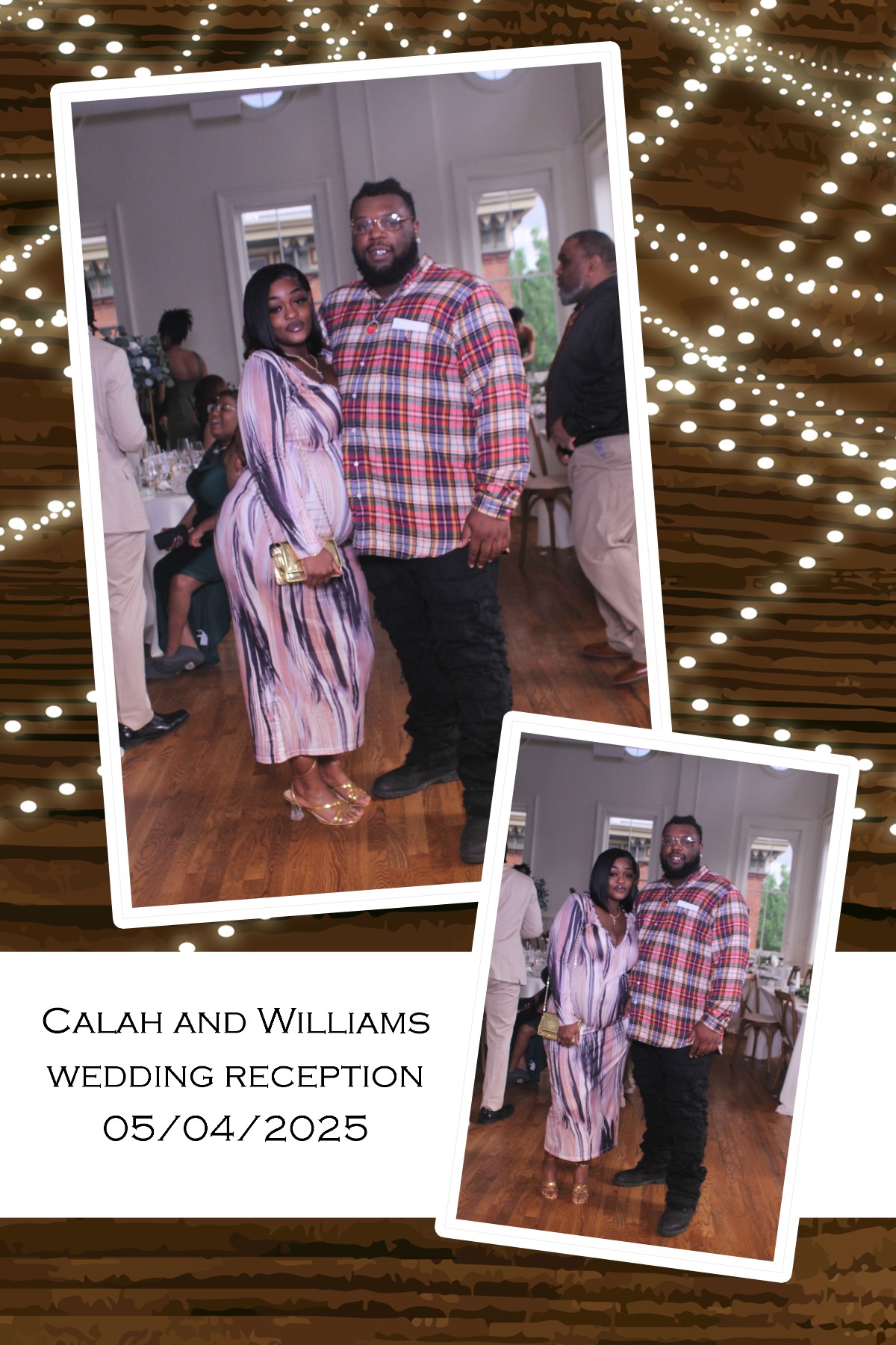 Calah & William's Wedding Reception | View more photos from the event at gallery.photoboothcincy.com/u/PhotoBoothCincy/Calah-Williams-Wedding-Reception